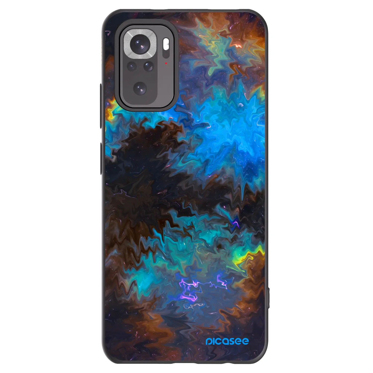 Picasee silikonski črni ovitek za Xiaomi Redmi Note 11S 4G - Space