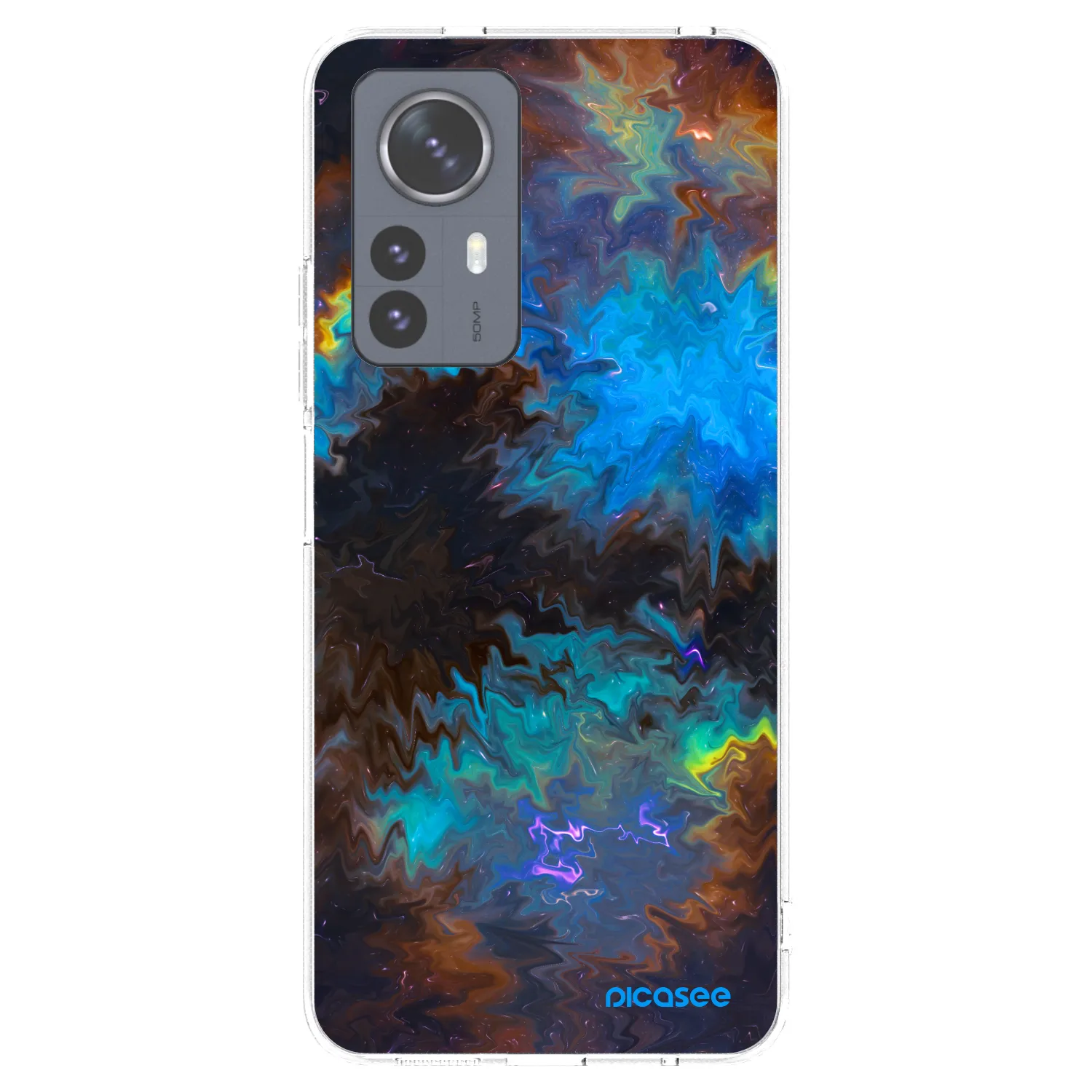 Picasee silikonski prozorni ovitek za Xiaomi 12 Pro - Space