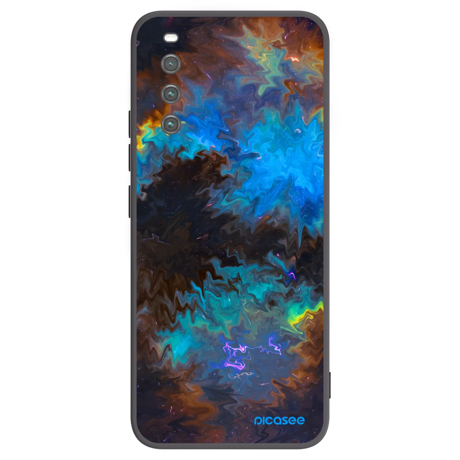 Picasee silikonski črni ovitek za Sony Xperia 10 IV 5G - Space