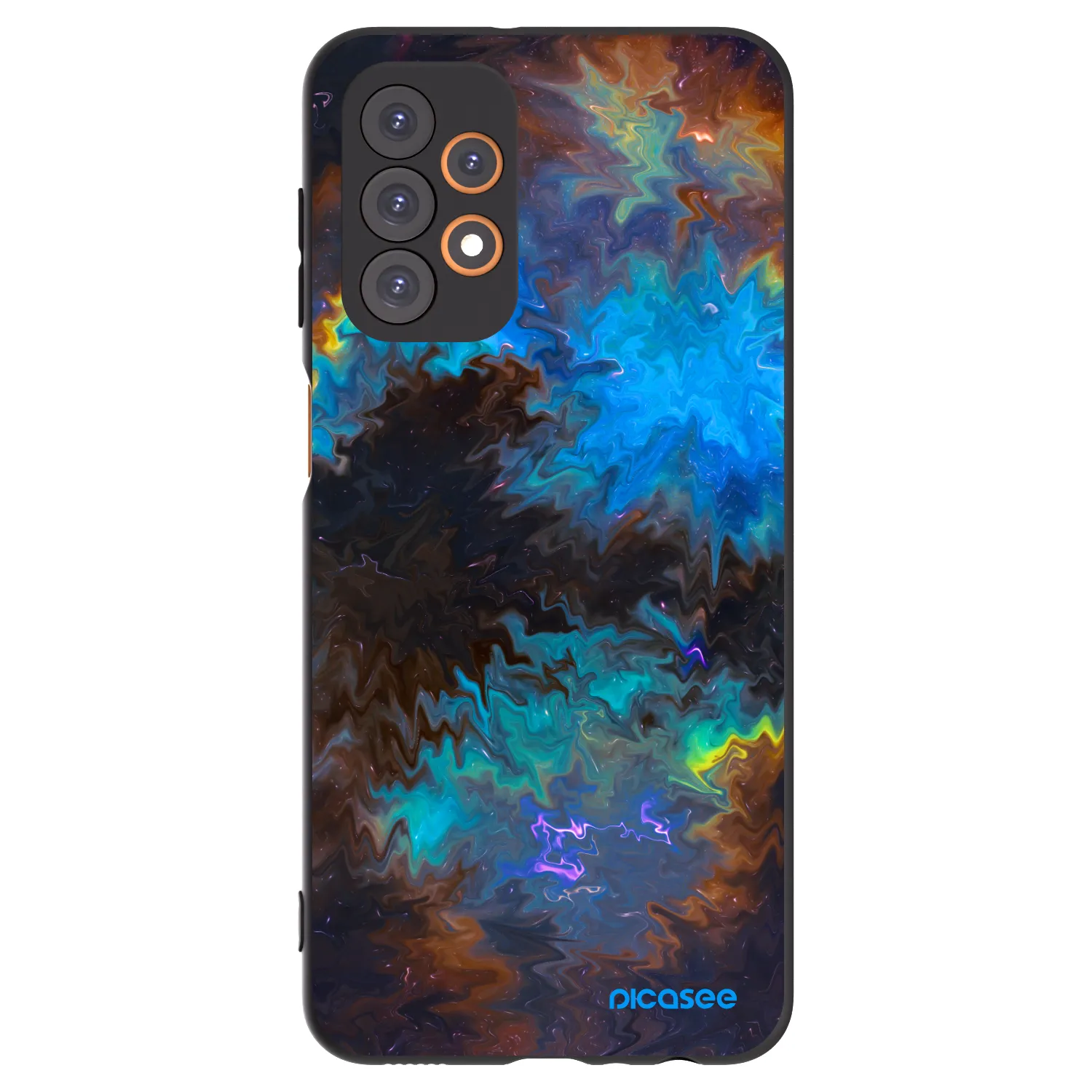 Picasee silikonski črni ovitek za Samsung Galaxy A23 A235F 4G - Space