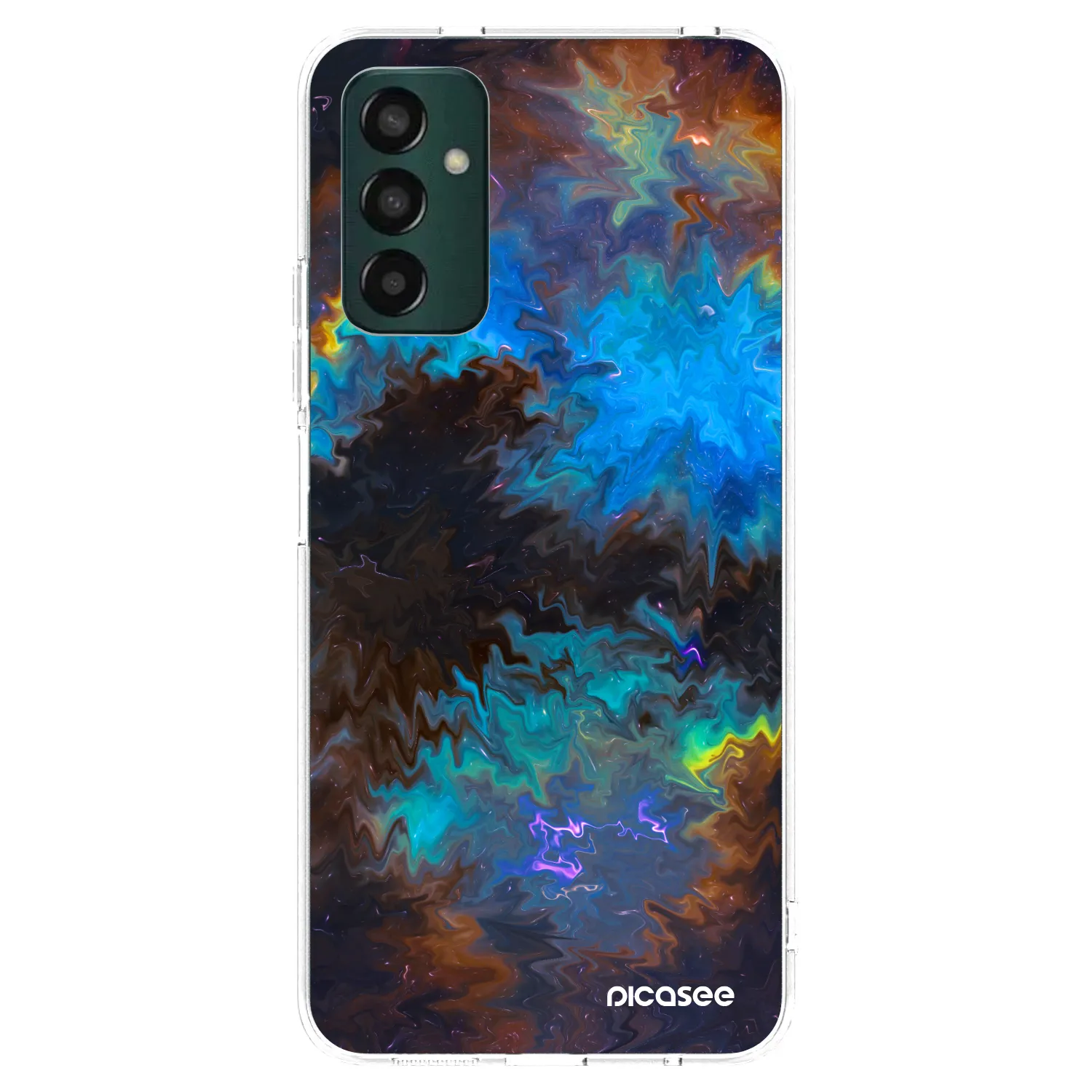 Picasee silikonski prozorni ovitek za Samsung Galaxy M23 5G - Space