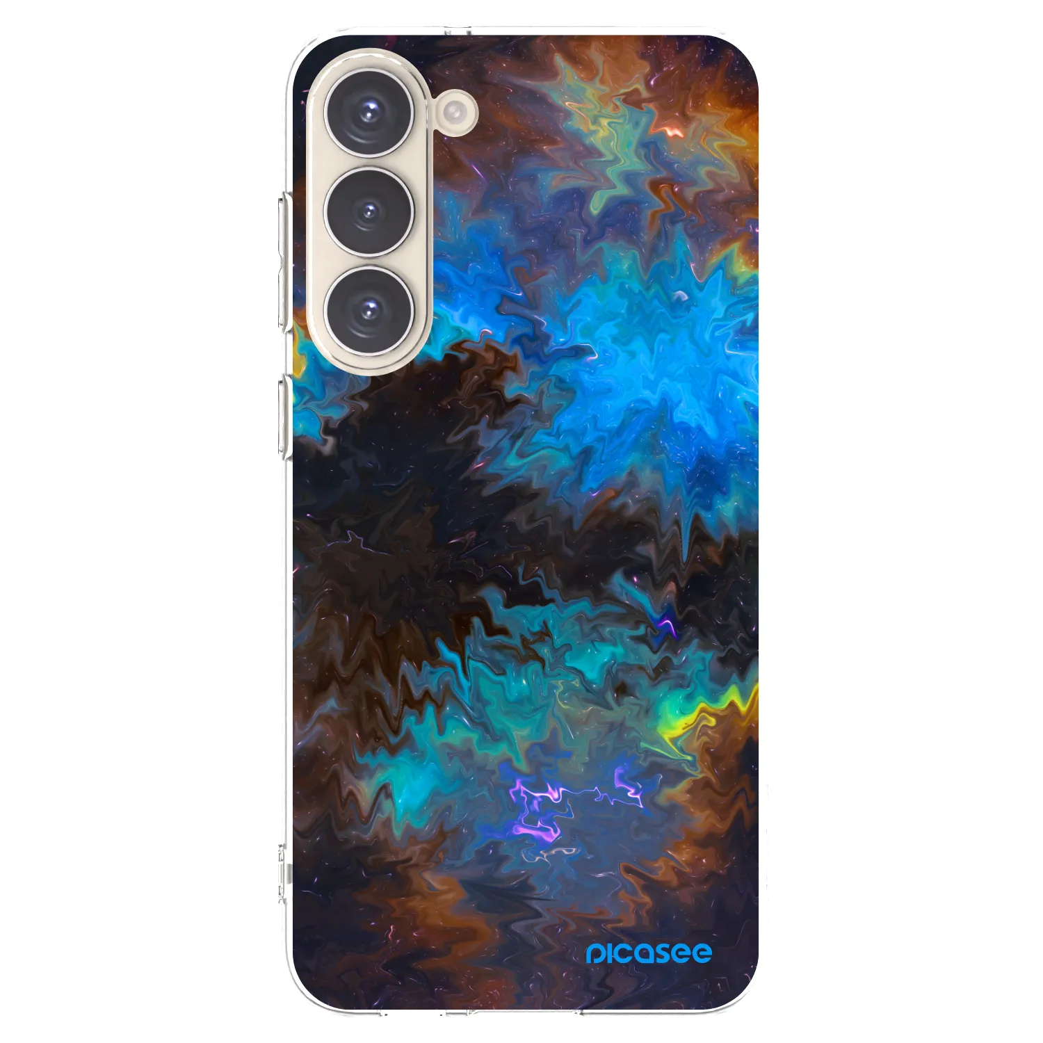 Picasee silikonski prozorni ovitek za Samsung Galaxy S23+ 5G - Space