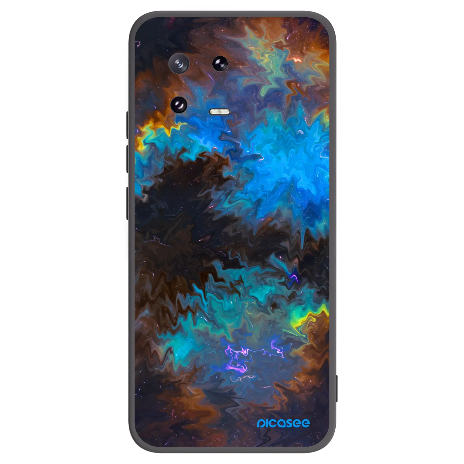 Picasee silikonski črni ovitek za Xiaomi 13 Pro - Space