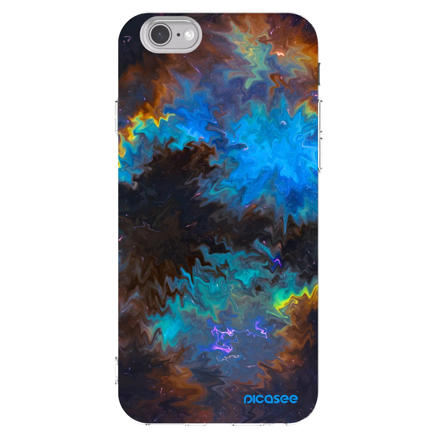 Picasee silikonski prozorni ovitek za Apple iPhone 6/6S - Space