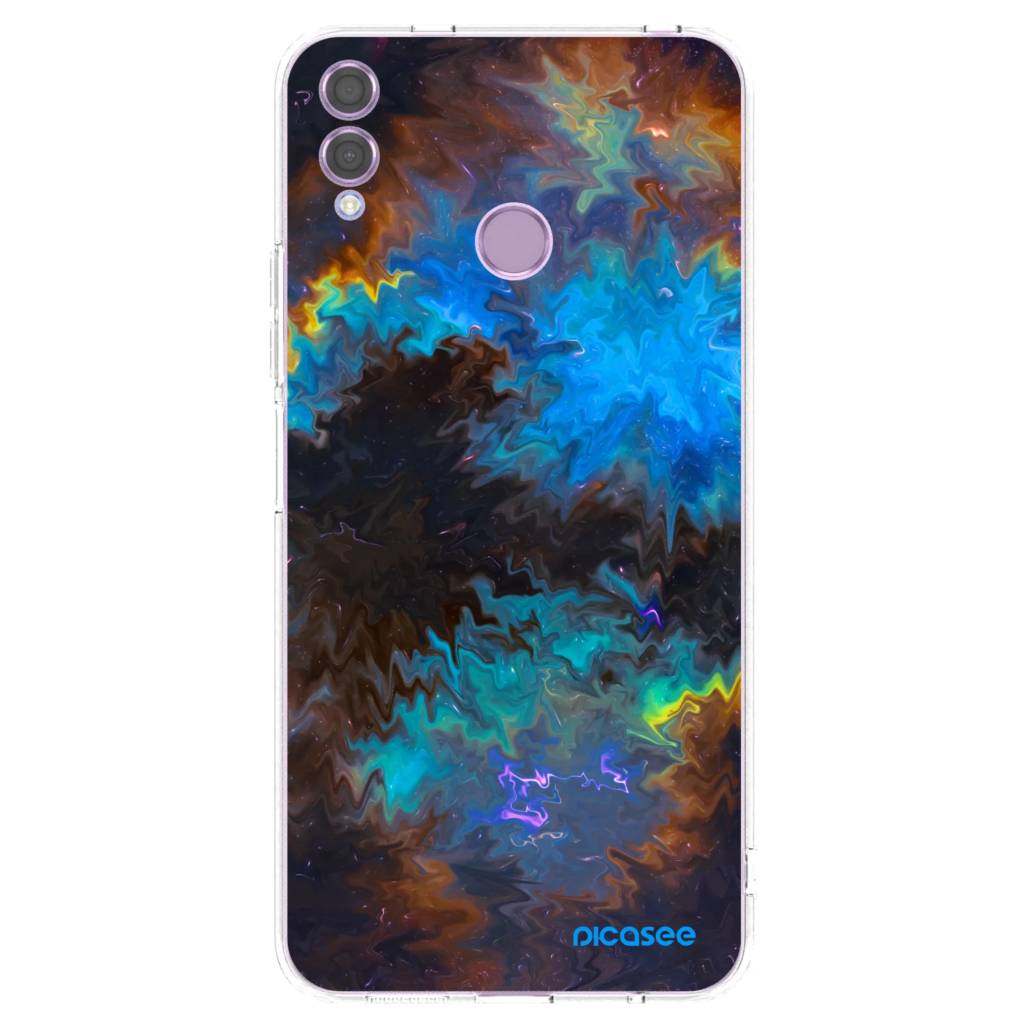 Picasee silikonski prozorni ovitek za Honor 8X - Space