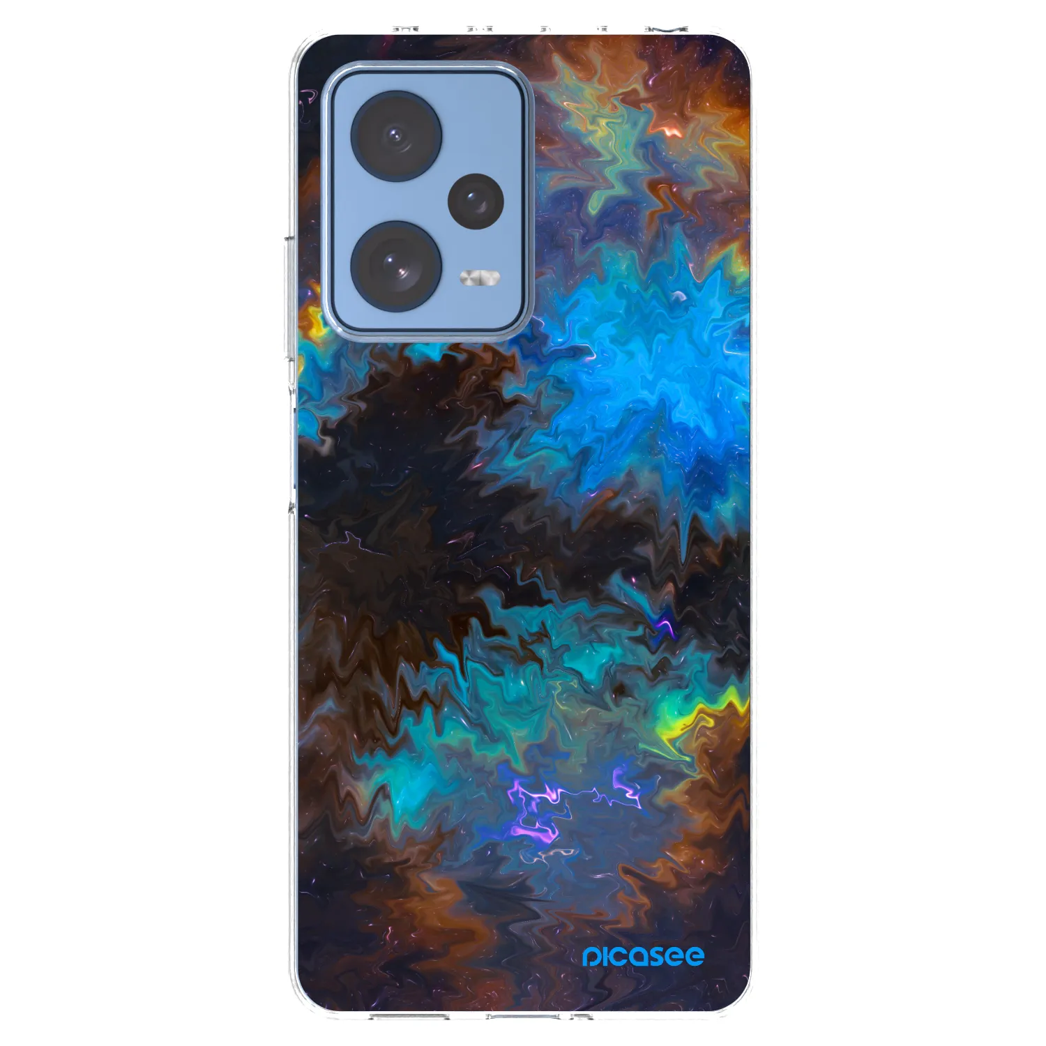 Picasee silikonski prozorni ovitek za Xiaomi Redmi Note 12 Pro 5G - Space