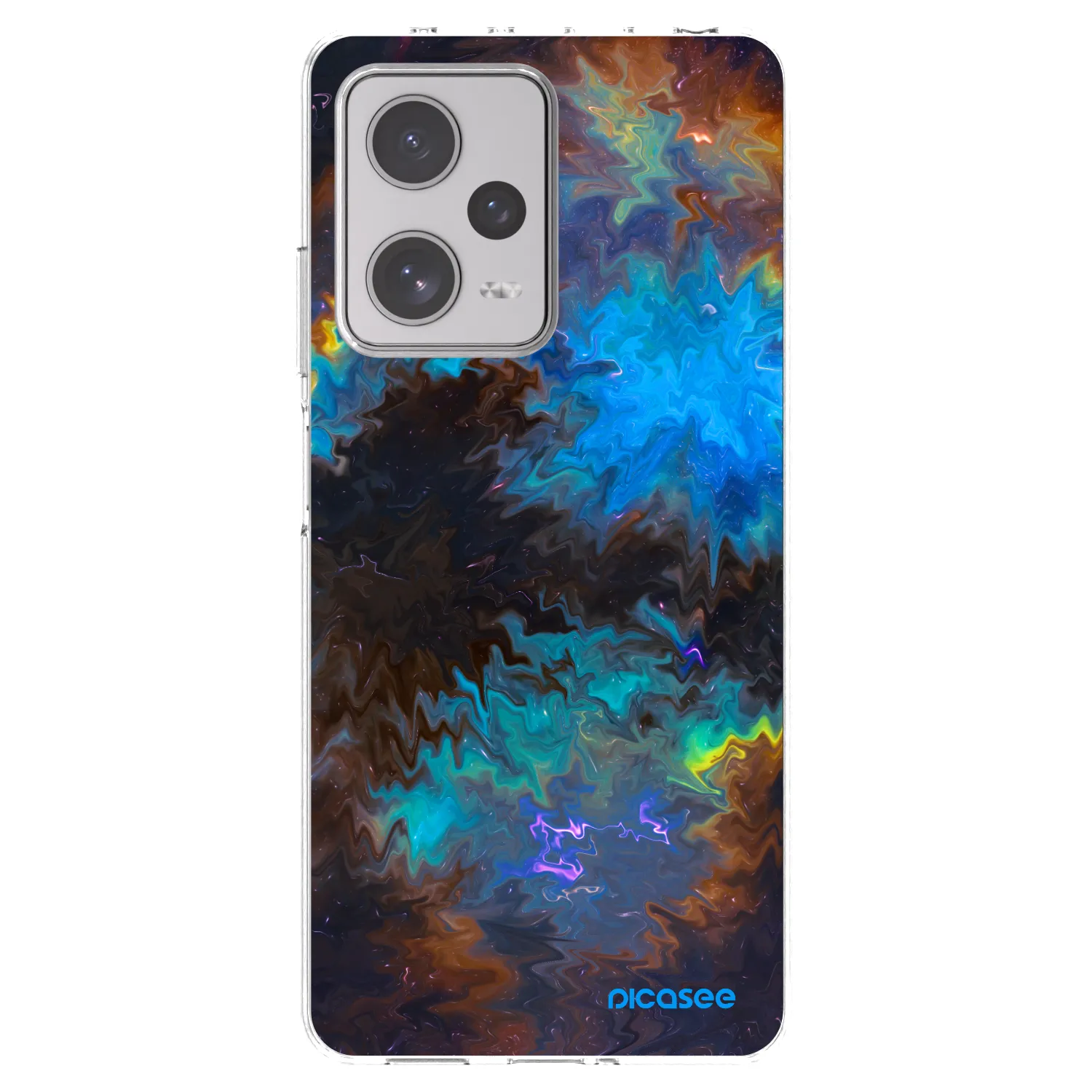 Picasee silikonski prozorni ovitek za Xiaomi Redmi Note 12 Pro+ 5G - Space