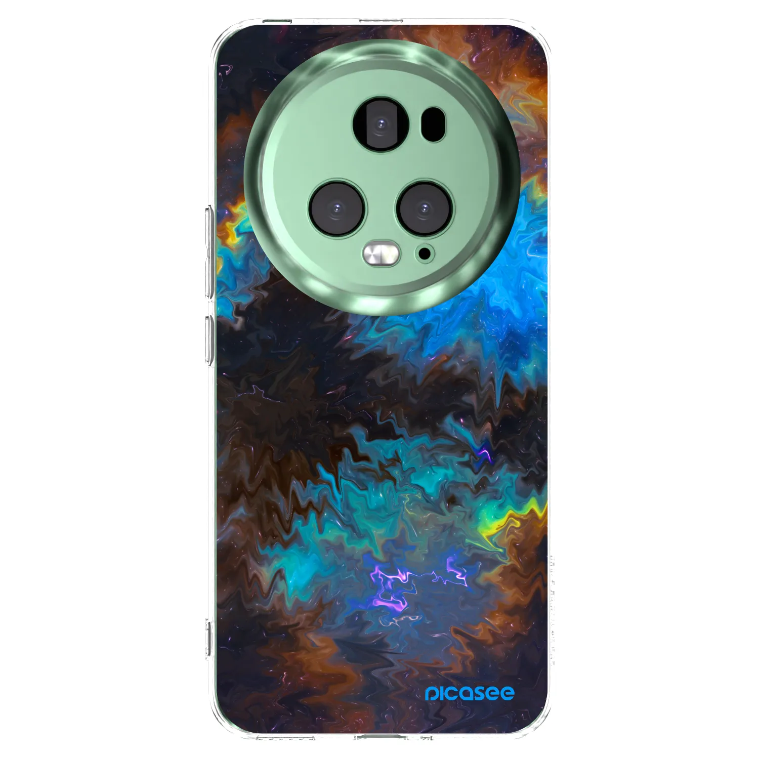 Picasee silikonski prozorni ovitek za Honor Magic5 Pro - Space