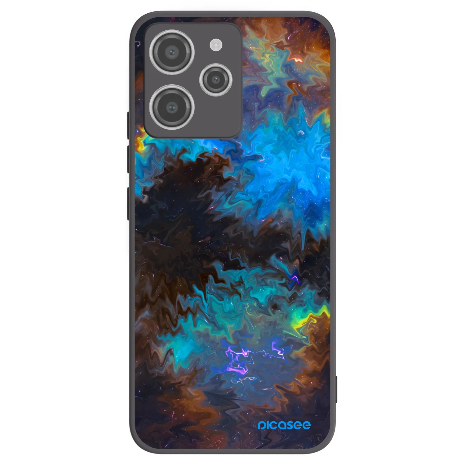 Picasee silikonski črni ovitek za Xiaomi Redmi 12 4G - Space