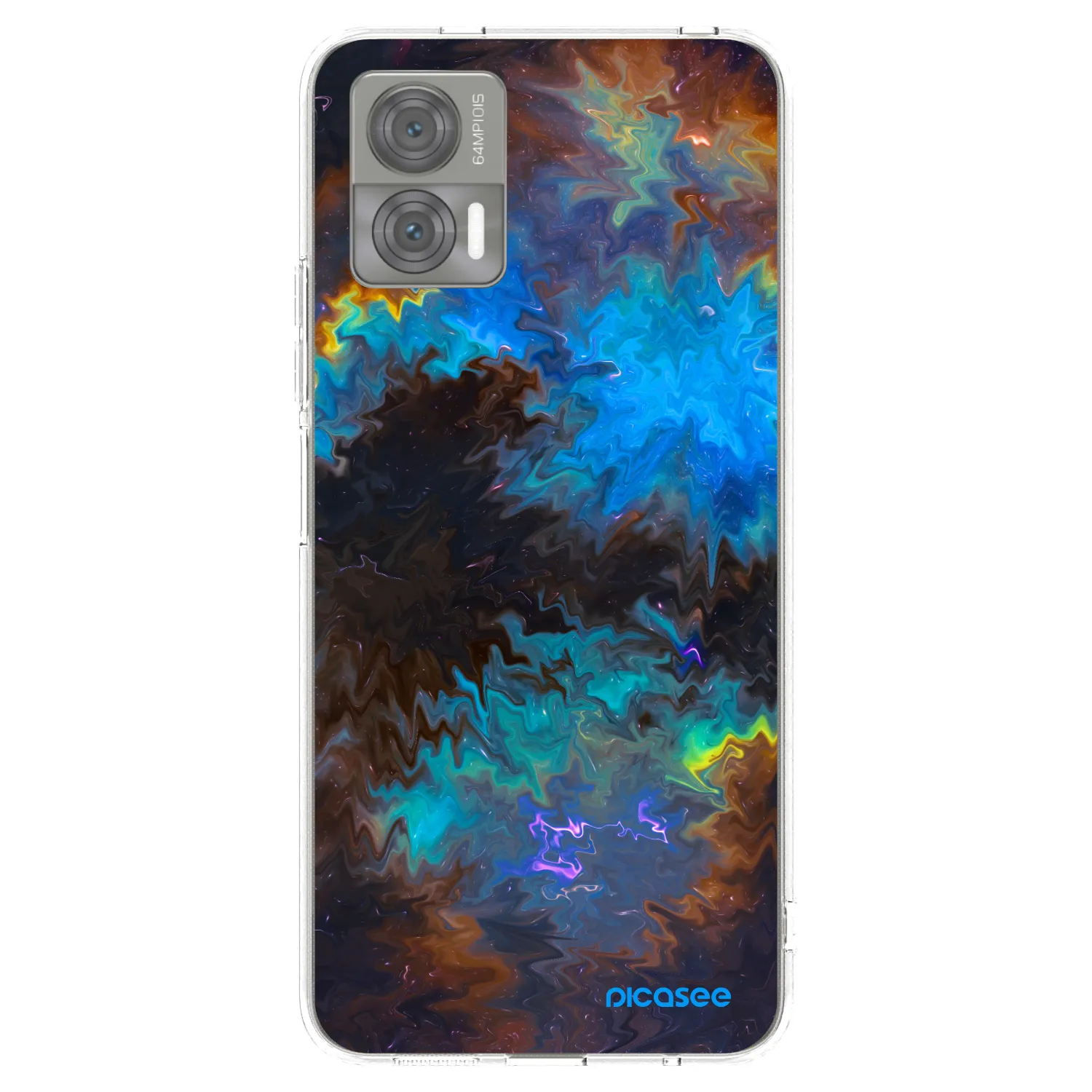 Picasee silikonski prozorni ovitek za Motorola Edge 30 Neo - Space