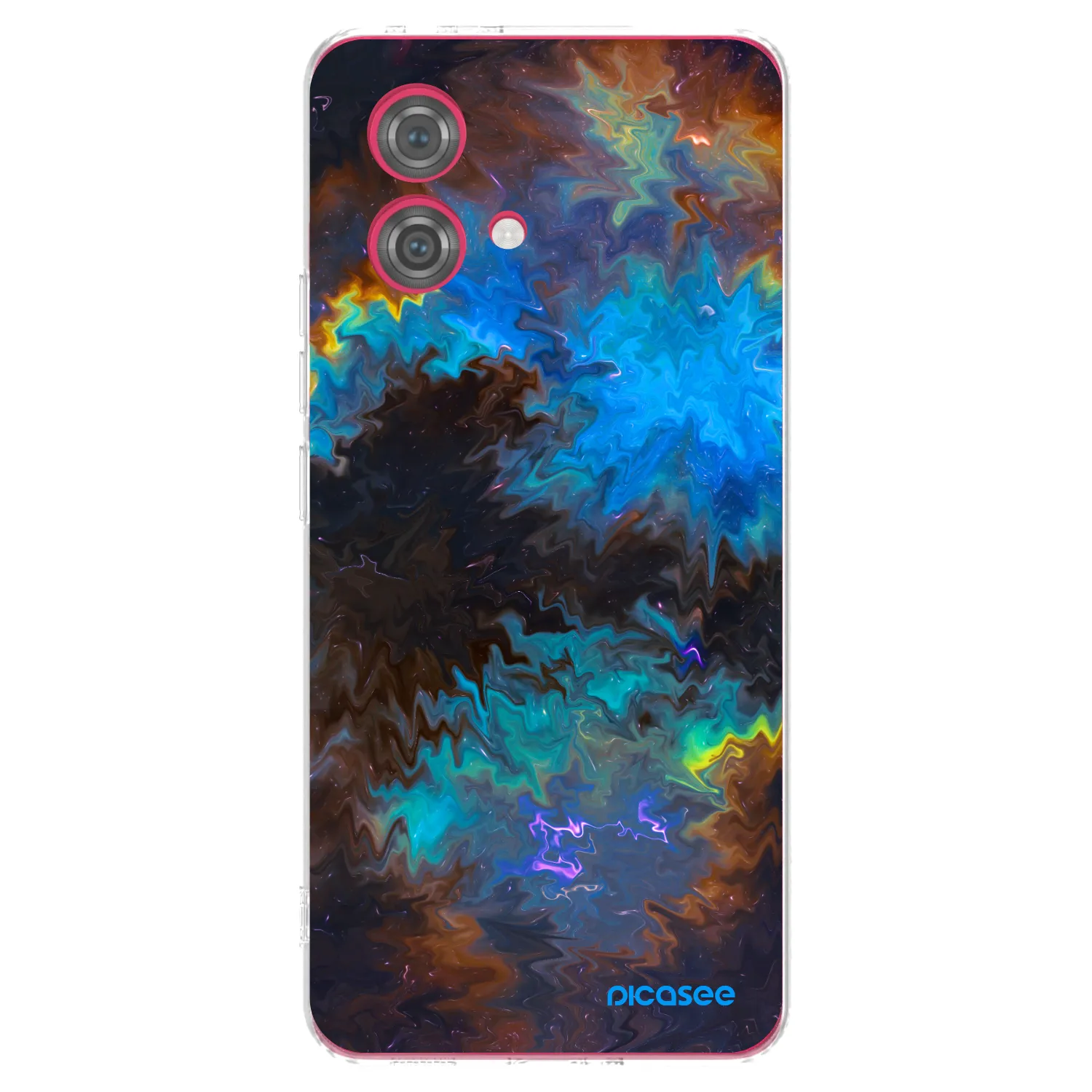 Picasee silikonski prozorni ovitek za Motorola Moto G84 5G - Space