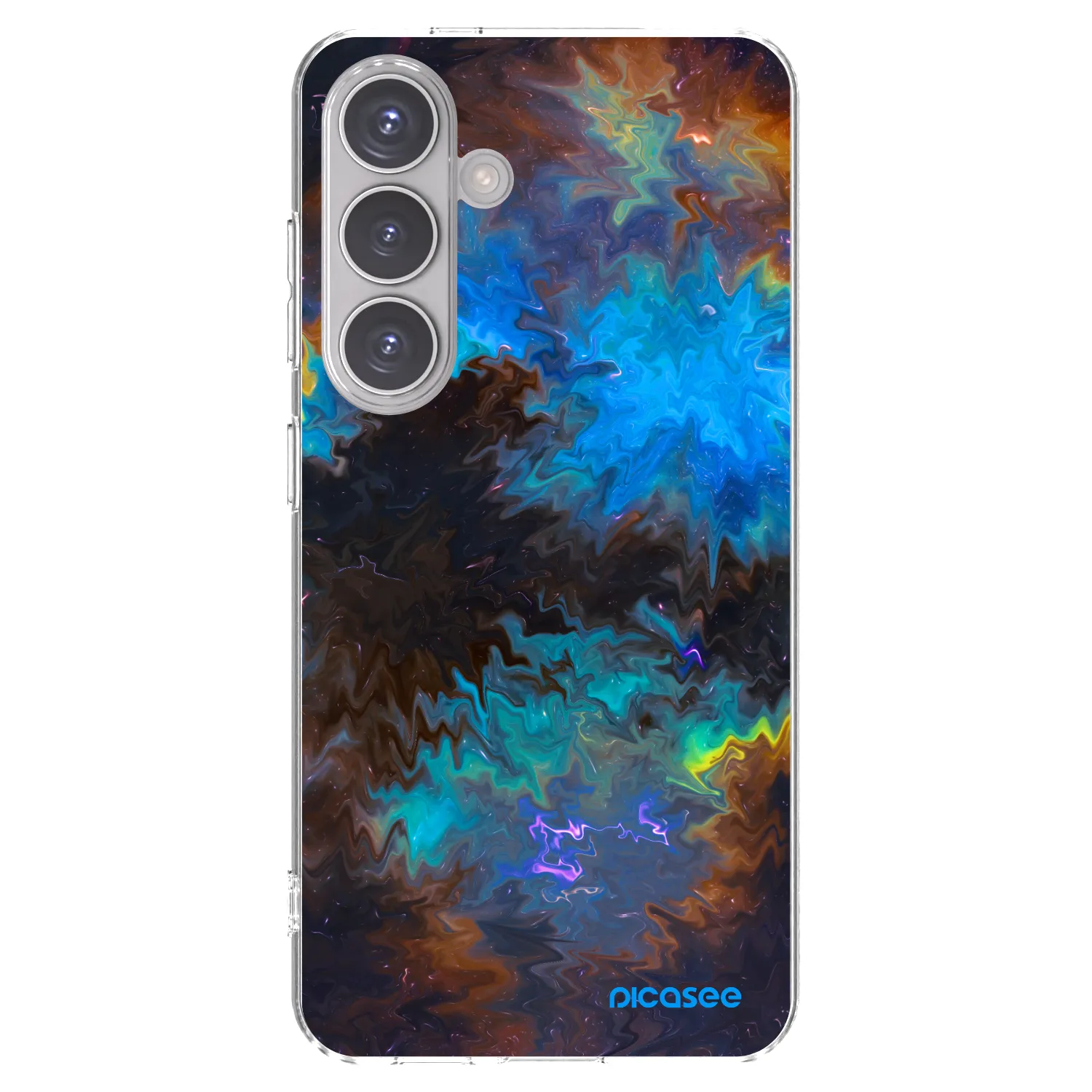 Picasee silikonski prozorni ovitek za Samsung Galaxy S24 S921B 5G - Space