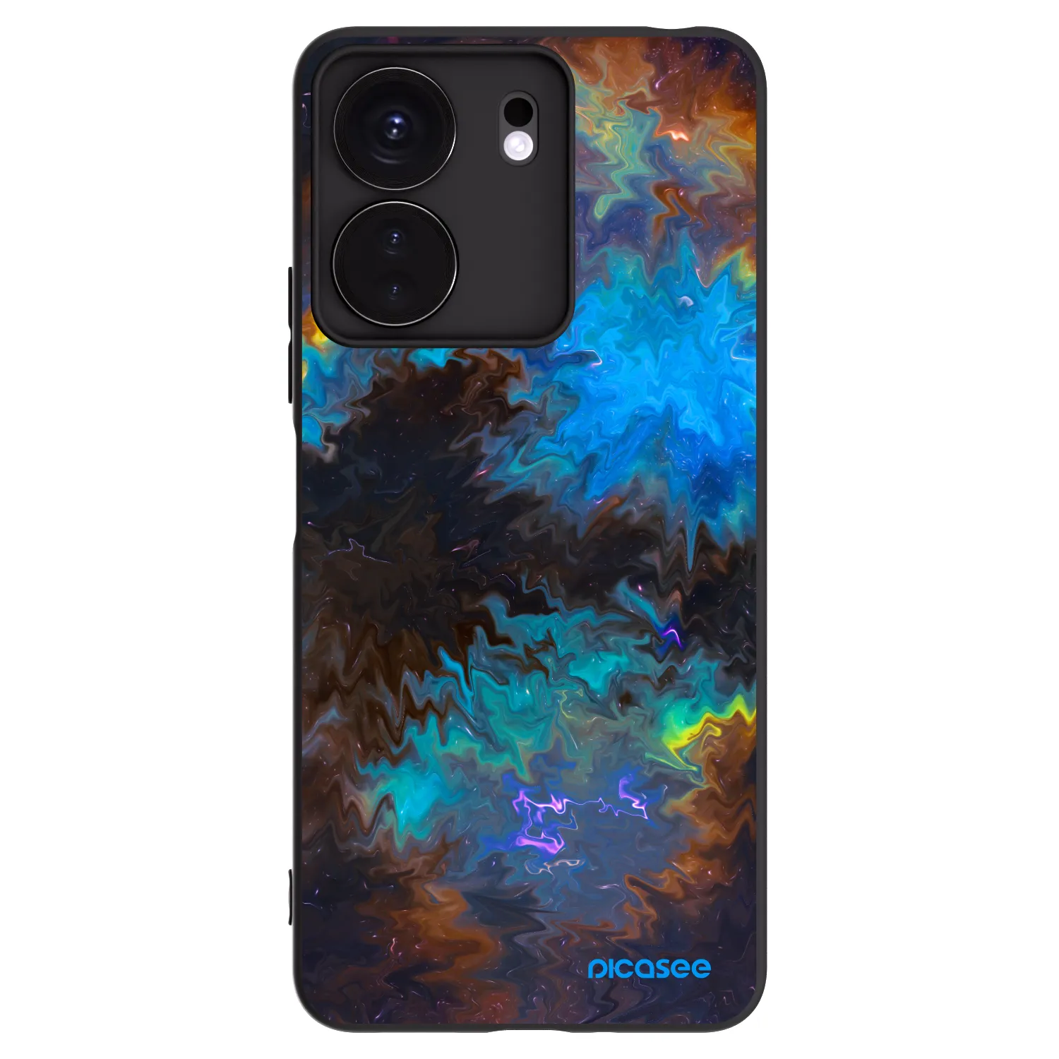 Picasee silikonski črni ovitek za Xiaomi Redmi 13C 4G - Space