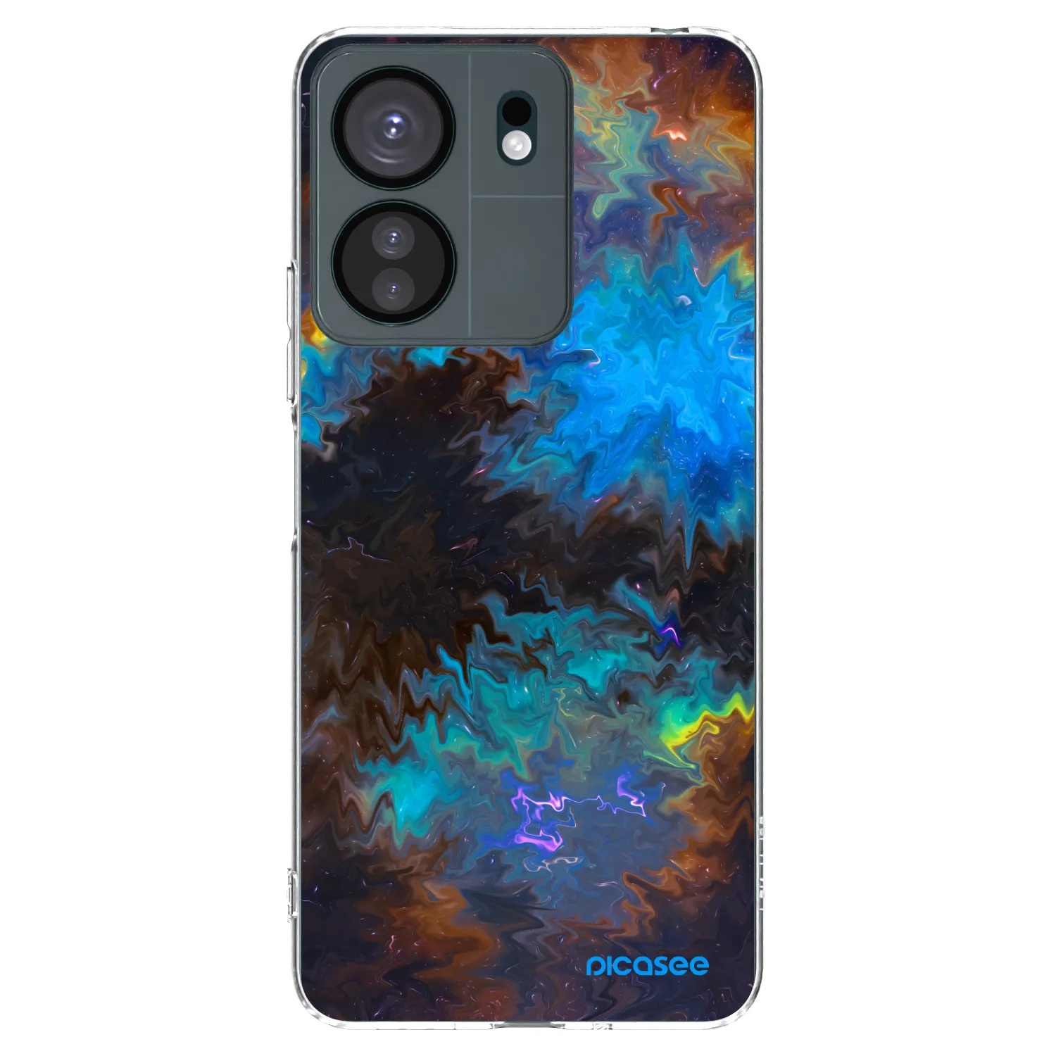 Picasee silikonski prozorni ovitek za Xiaomi Redmi 13C 4G - Space