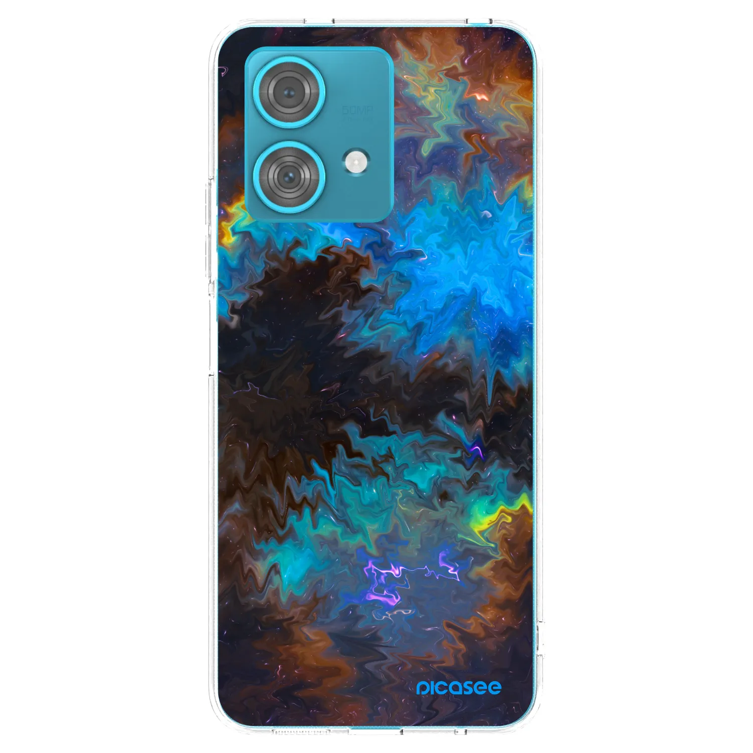 Picasee silikonski prozorni ovitek za Motorola Edge 40 Neo - Space
