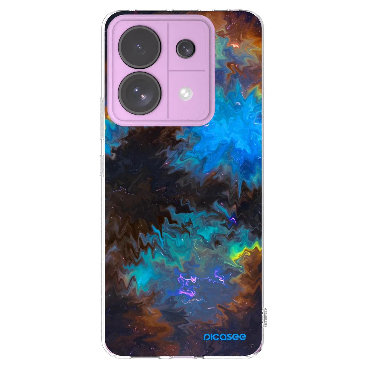 Picasee silikonski prozorni ovitek za Xiaomi Redmi Note 13 Pro 5G - Space