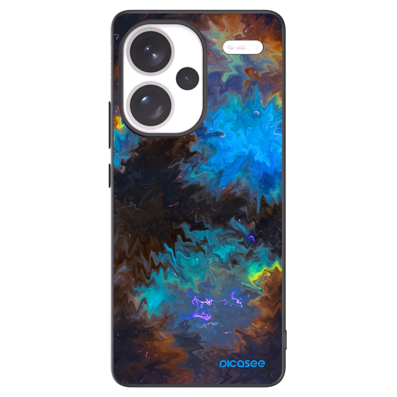 Picasee silikonski črni ovitek za Xiaomi Redmi Note 13 Pro+ 5G - Space