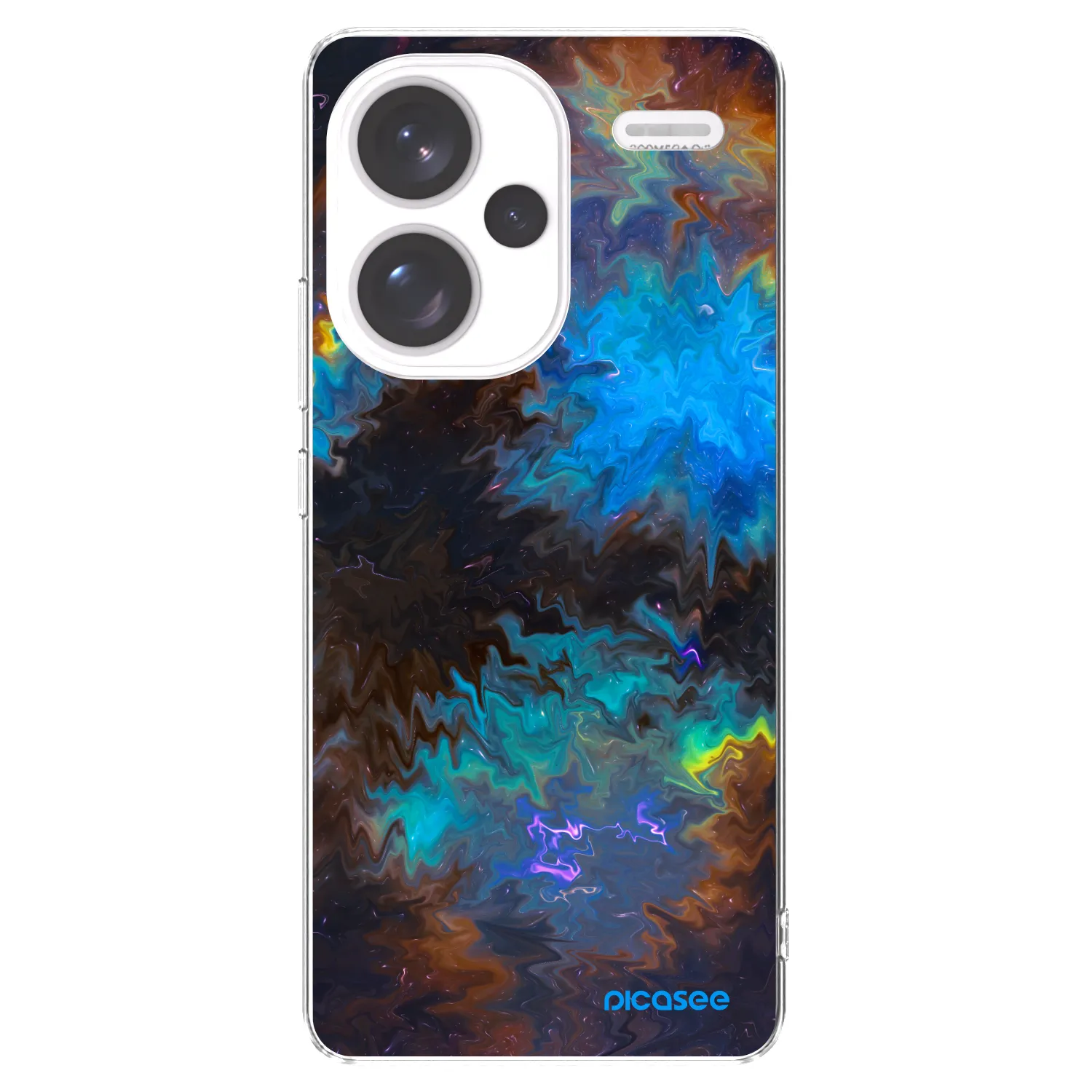Picasee silikonski prozorni ovitek za Xiaomi Redmi Note 13 Pro+ 5G - Space