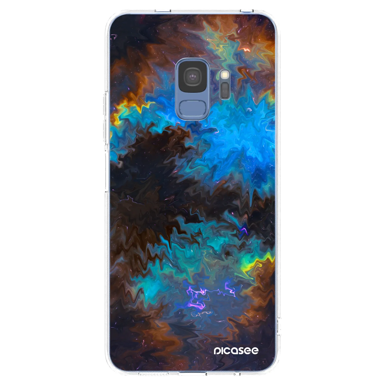 Picasee silikonski prozorni ovitek za Samsung Galaxy S9 G960F - Space