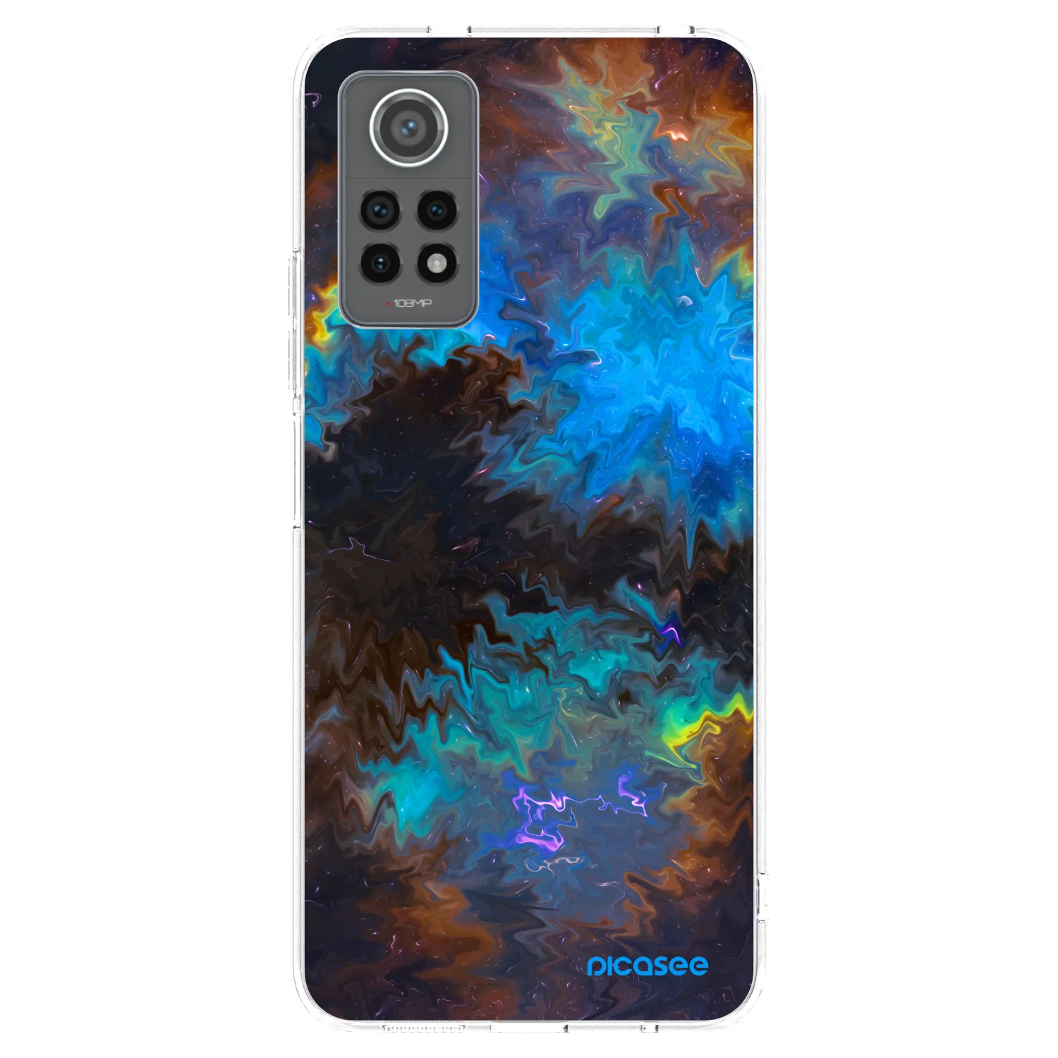 Picasee silikonski prozorni ovitek za Xiaomi Redmi Note 12 Pro 4G - Space