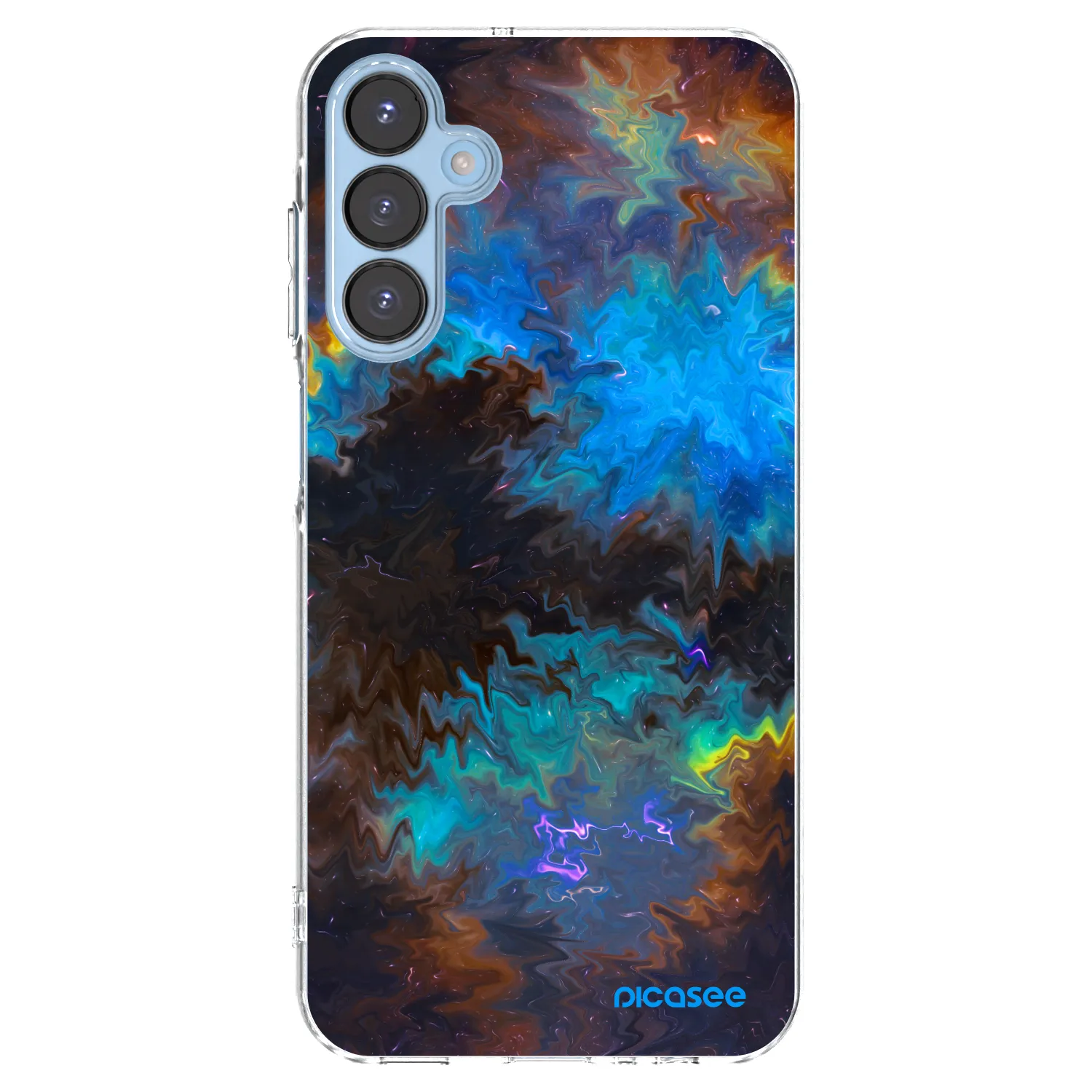 Picasee silikonski prozorni ovitek za Samsung Galaxy A15 A156B 5G - Space