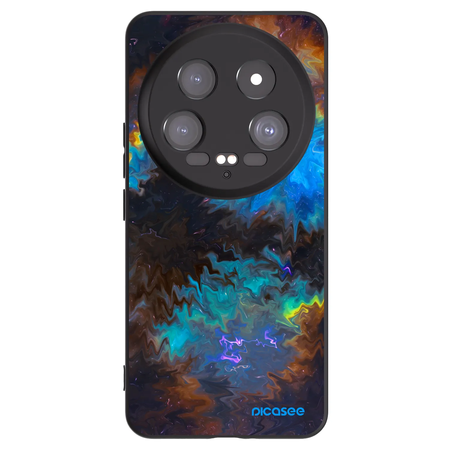 Picasee silikonski črni ovitek za Xiaomi 14 Ultra - Space