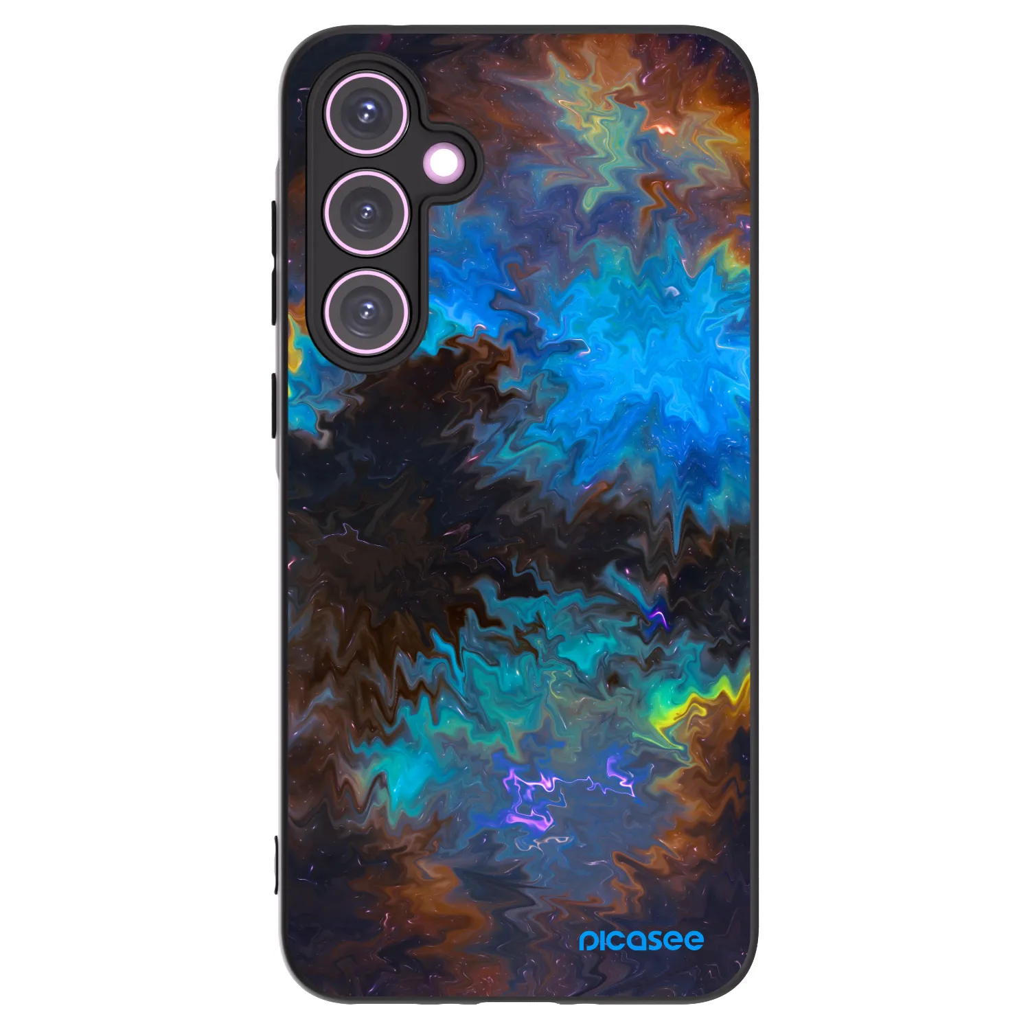 Picasee silikonski črni ovitek za Samsung Galaxy A35 5G A356B - Space