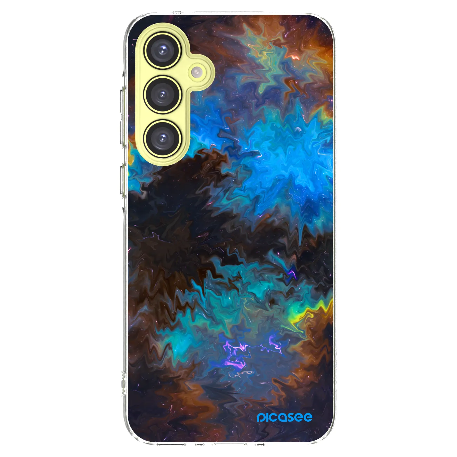 Picasee silikonski prozorni ovitek za Samsung Galaxy A35 5G A356B - Space