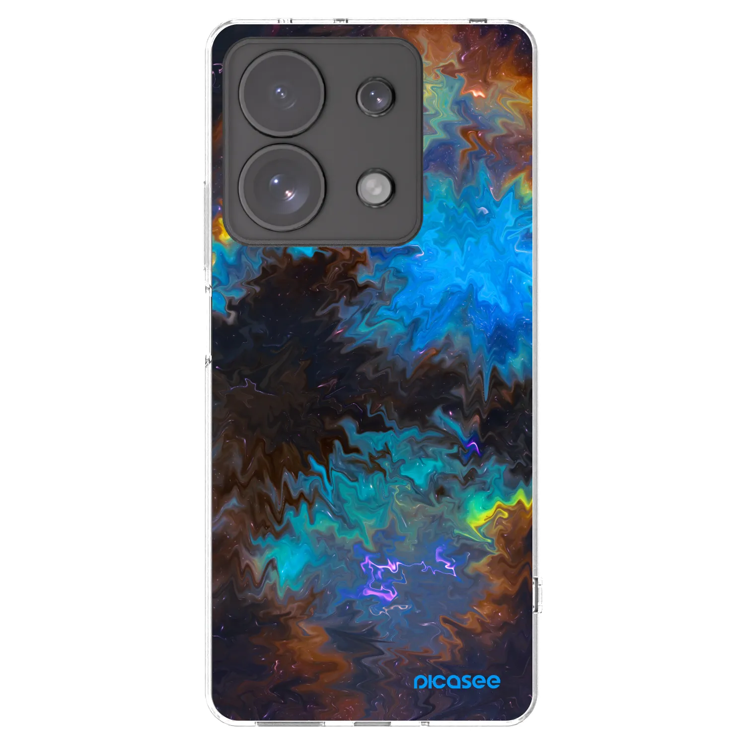 Picasee silikonski prozorni ovitek za Xiaomi Redmi Note 13 Pro 4G - Space