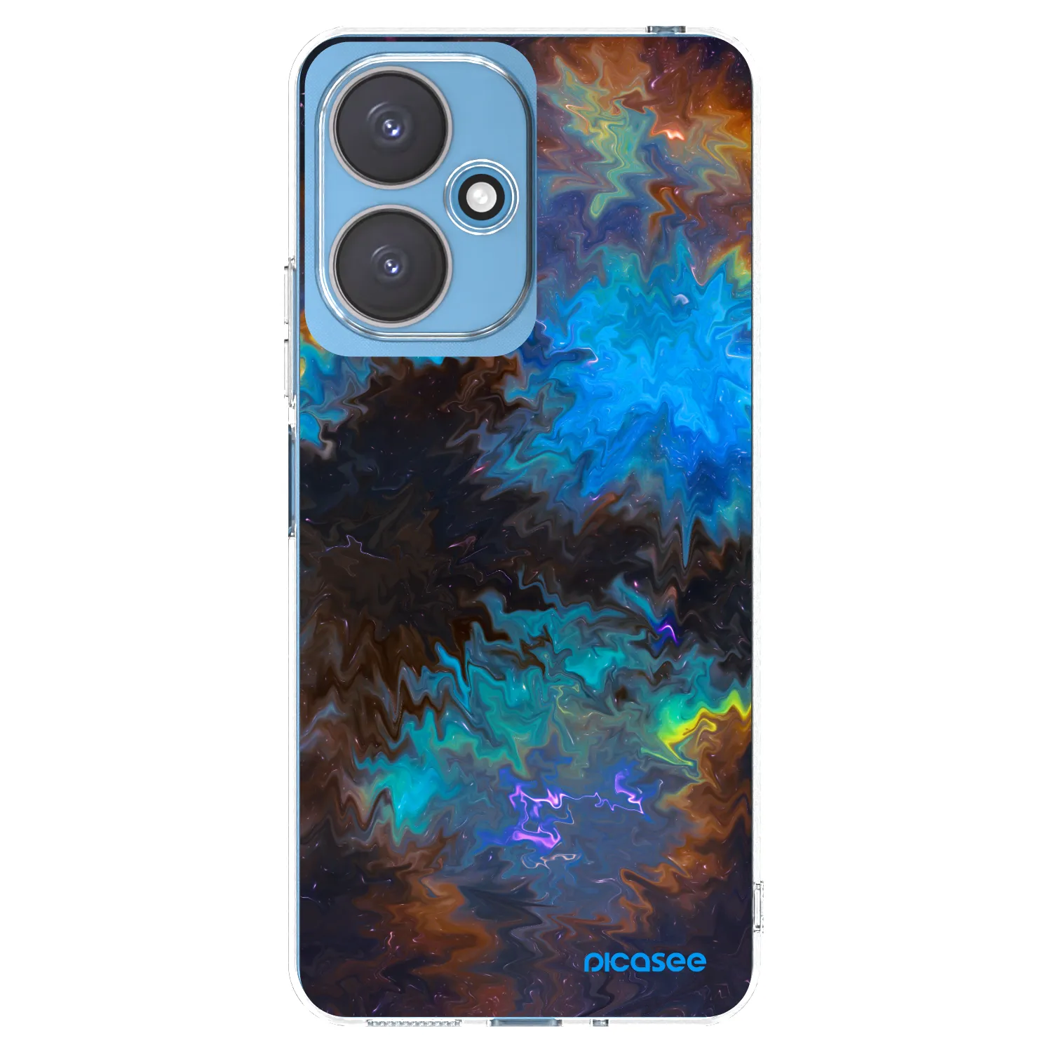 Picasee silikonski prozorni ovitek za Xiaomi Redmi 13C 5G - Space