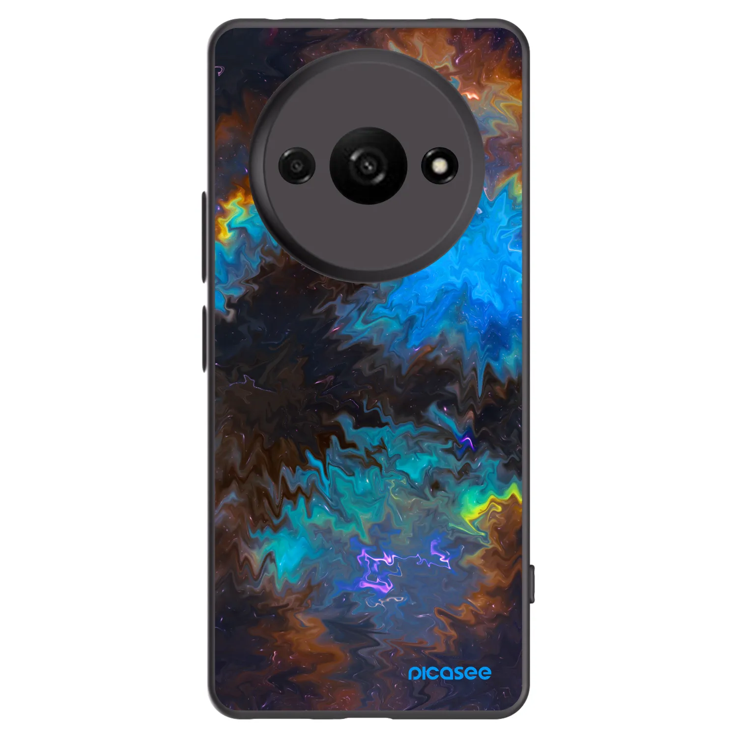 Picasee silikonski črni ovitek za Xiaomi Redmi A3 - Space
