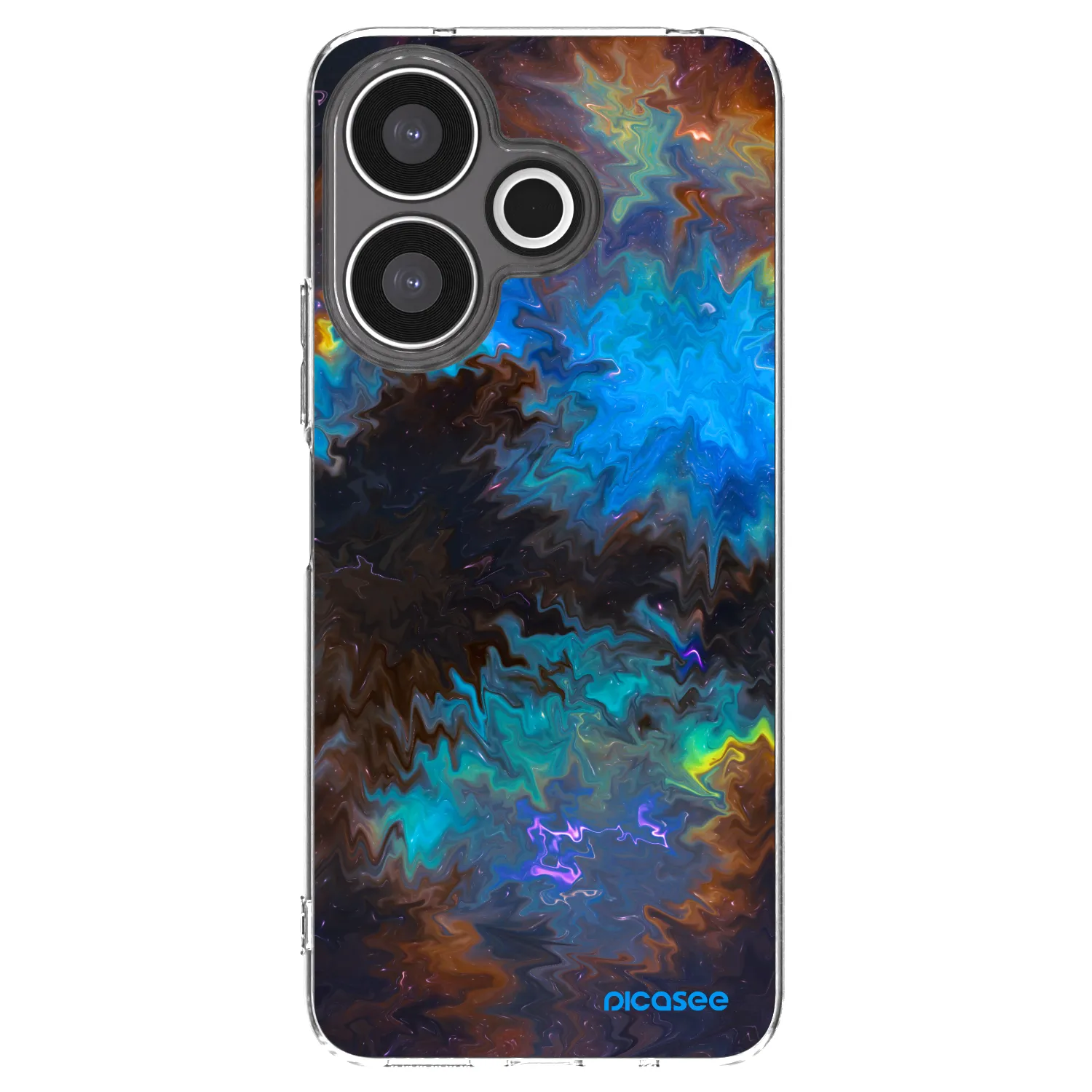 Picasee silikonski prozorni ovitek za Xiaomi Redmi 13 4G - Space