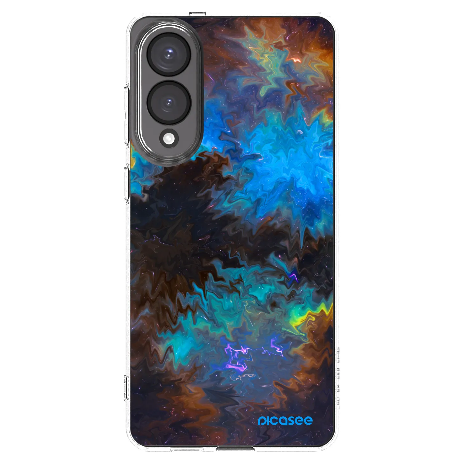 Picasee silikonski prozorni ovitek za Samsung Galaxy S25 Edge 5G - Space