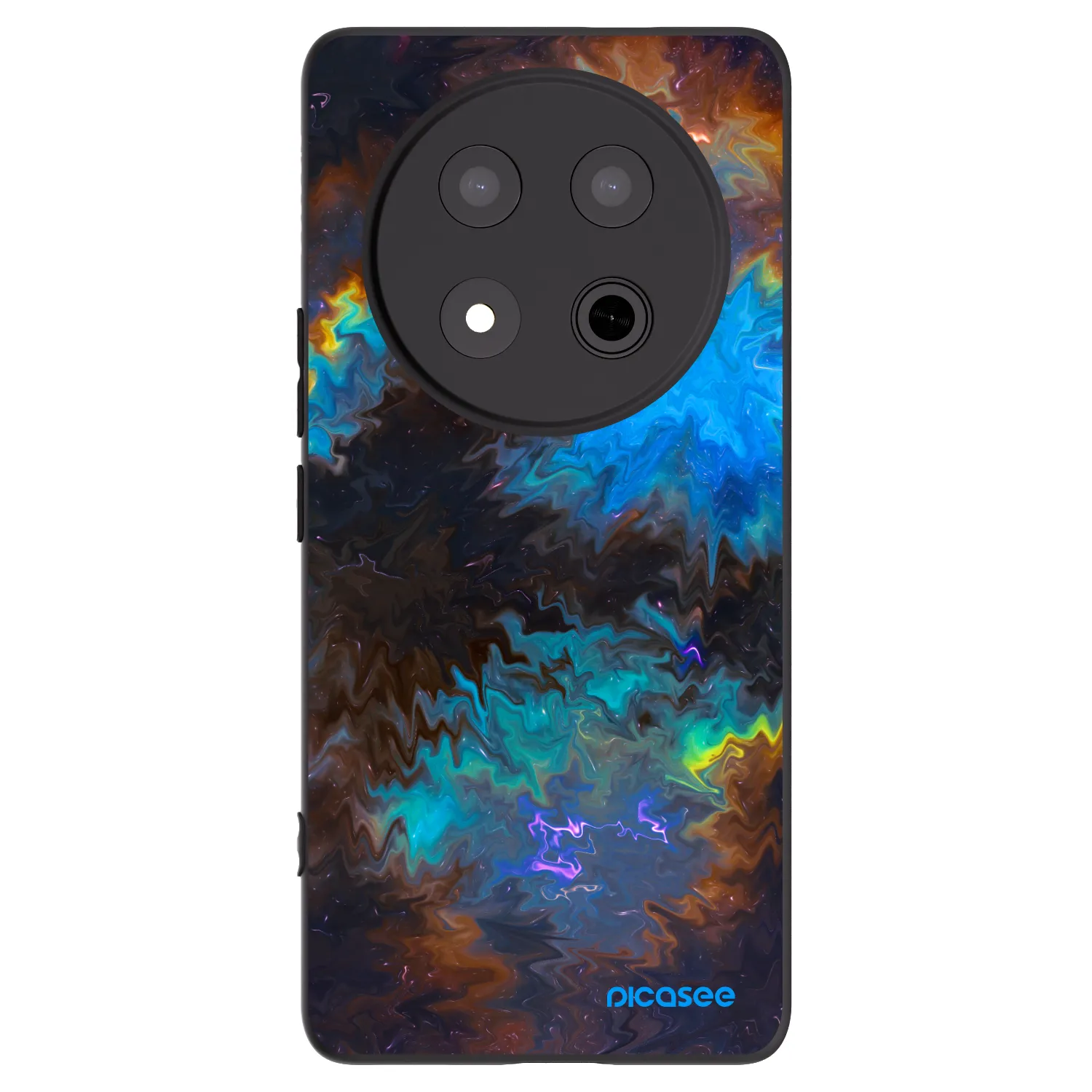 Picasee silikonski črni ovitek za Honor Magic7 Lite 5G - Space