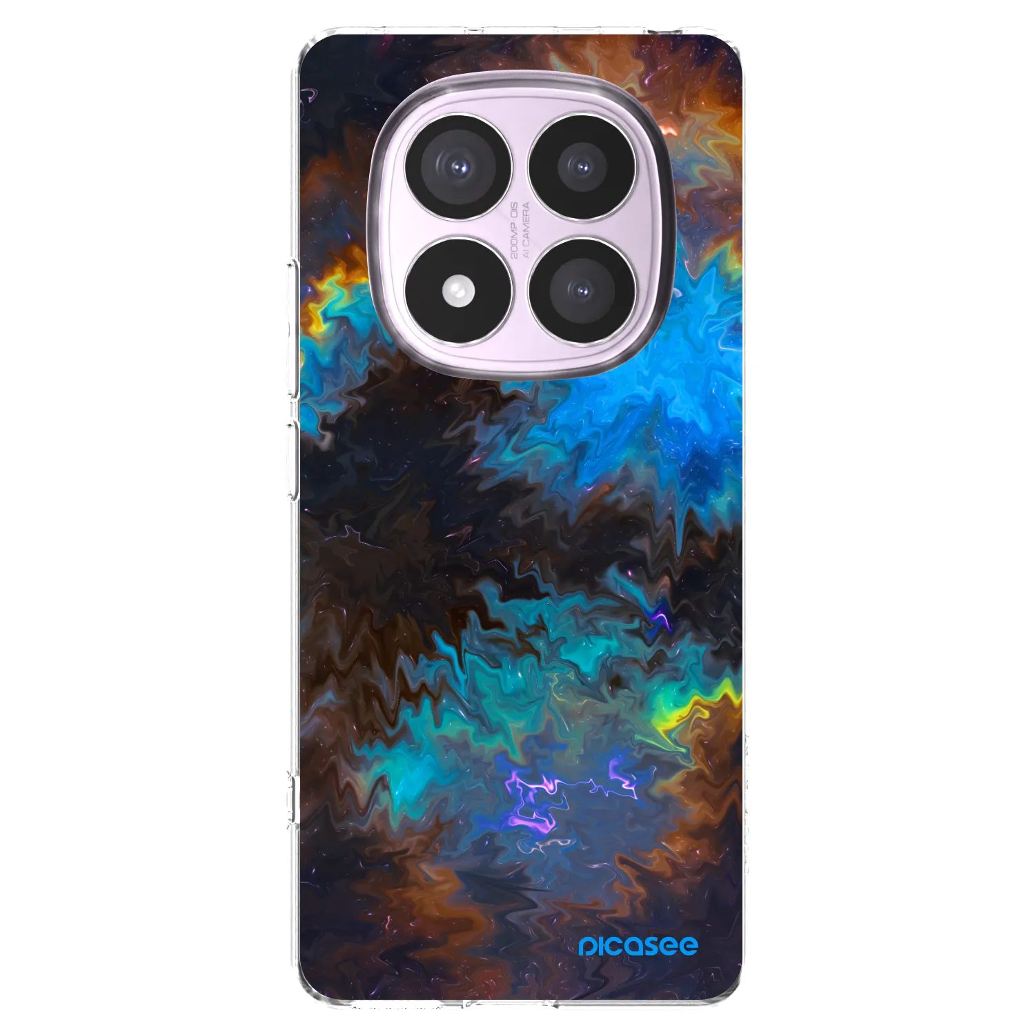 Picasee silikonski prozorni ovitek za Xiaomi Redmi Note 14 Pro 4G - Space