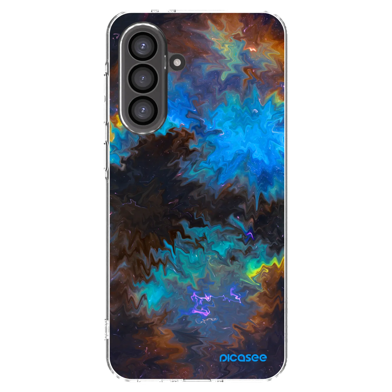 Picasee silikonski prozorni ovitek za Samsung Galaxy A36 5G - Space