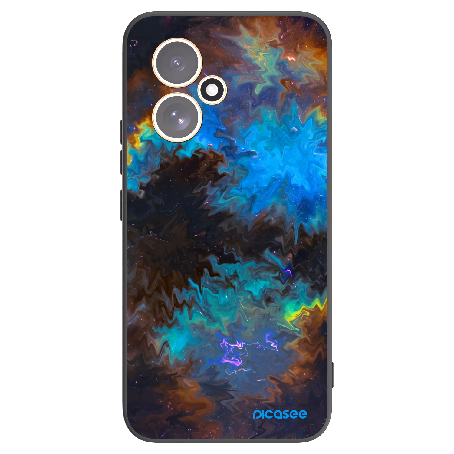 Picasee silikonski črni ovitek za Honor 400 5G - Space