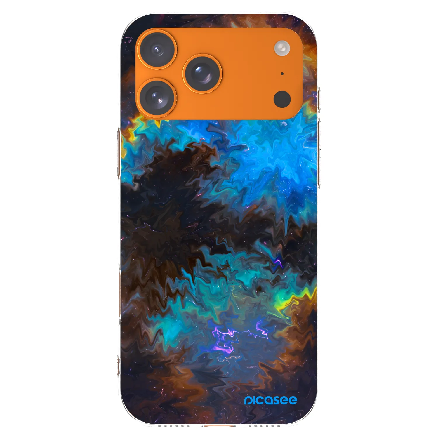 Picasee silikonski prozorni ovitek za Apple iPhone 17 Pro Max - Space