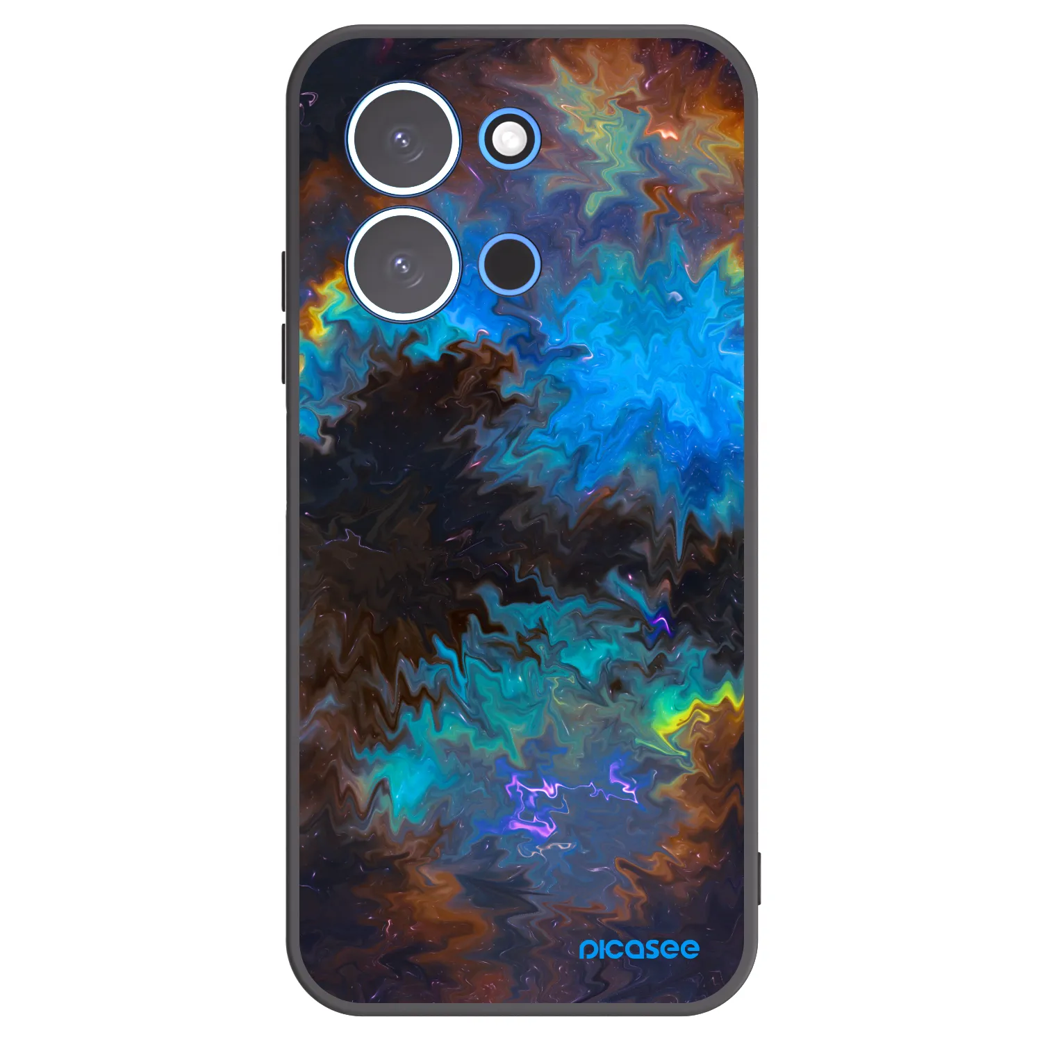 Picasee silikonski črni ovitek za Xiaomi Redmi 15C 4G - Space