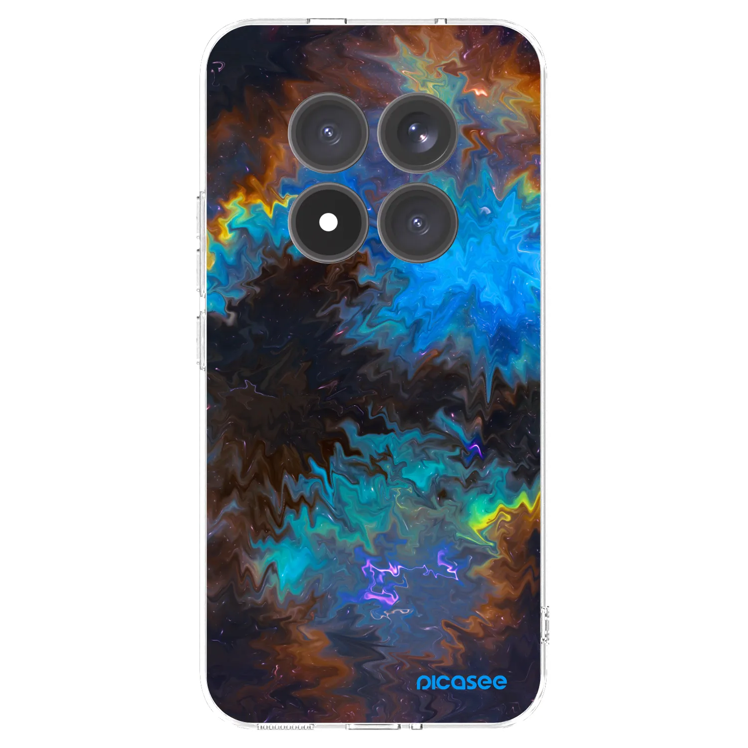 Picasee silikonski prozorni ovitek za Xiaomi Redmi Note 15 Pro+ - Space