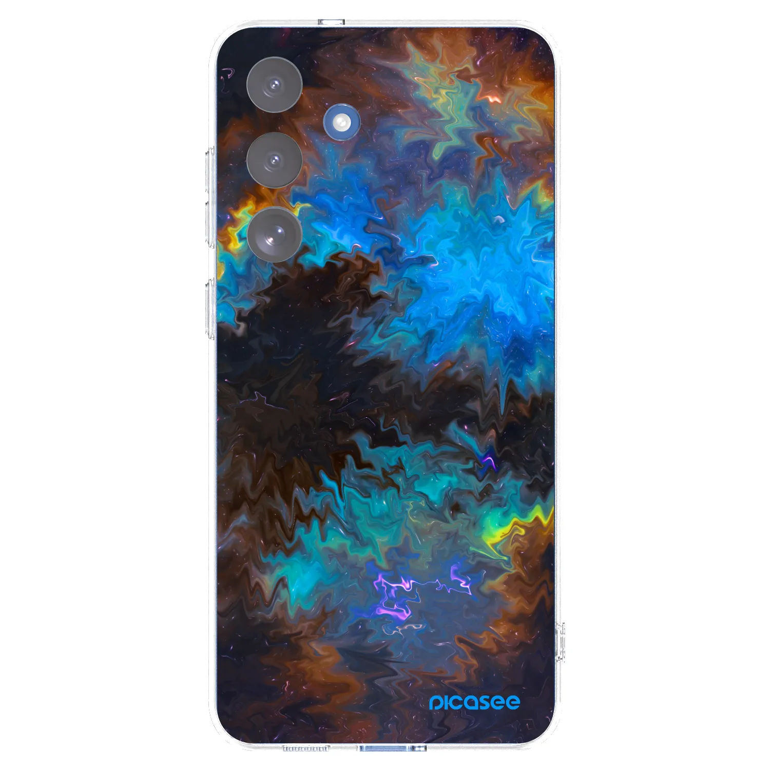 Picasee silikonski prozorni ovitek za Samsung Galaxy S25 FE 5G - Space