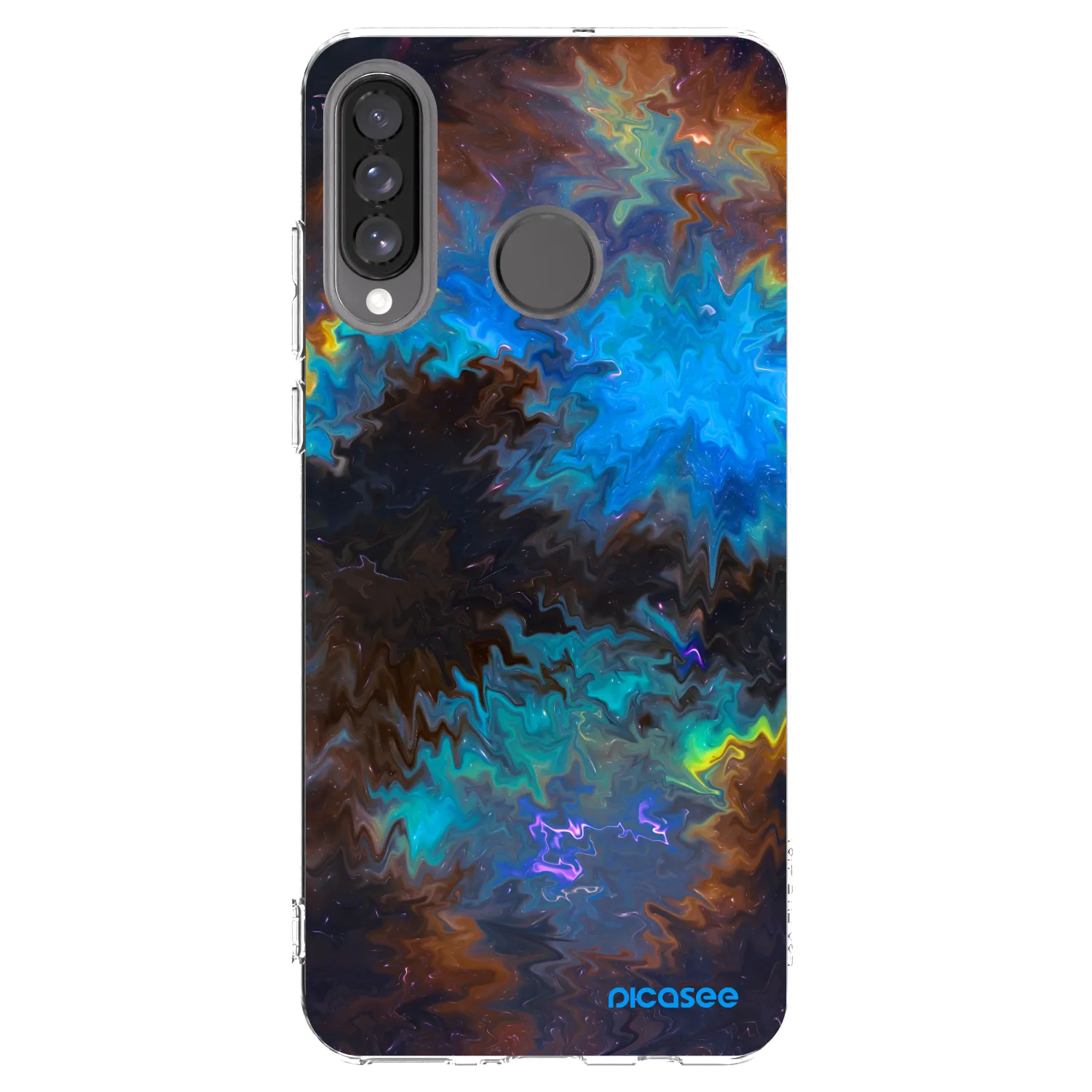 Picasee silikonski prozorni ovitek za Huawei P30 Lite - Space