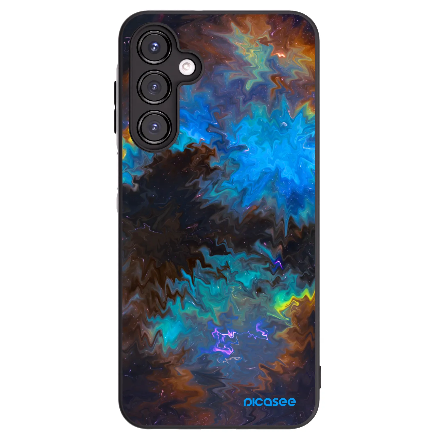 Picasee silikonski črni ovitek za Samsung Galaxy A16 4G - Space
