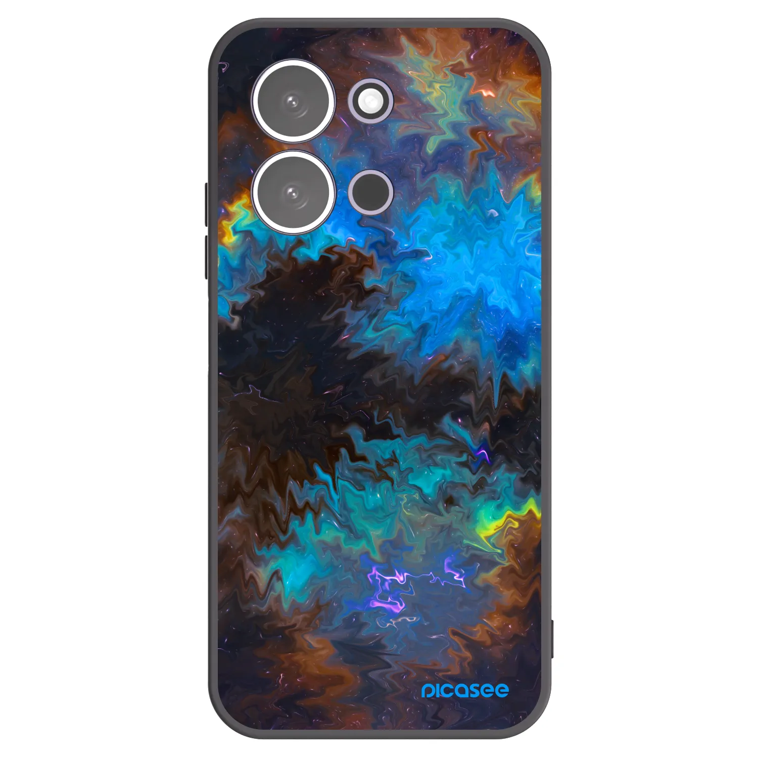 Picasee silikonski črni ovitek za Xiaomi Redmi 15C 5G - Space
