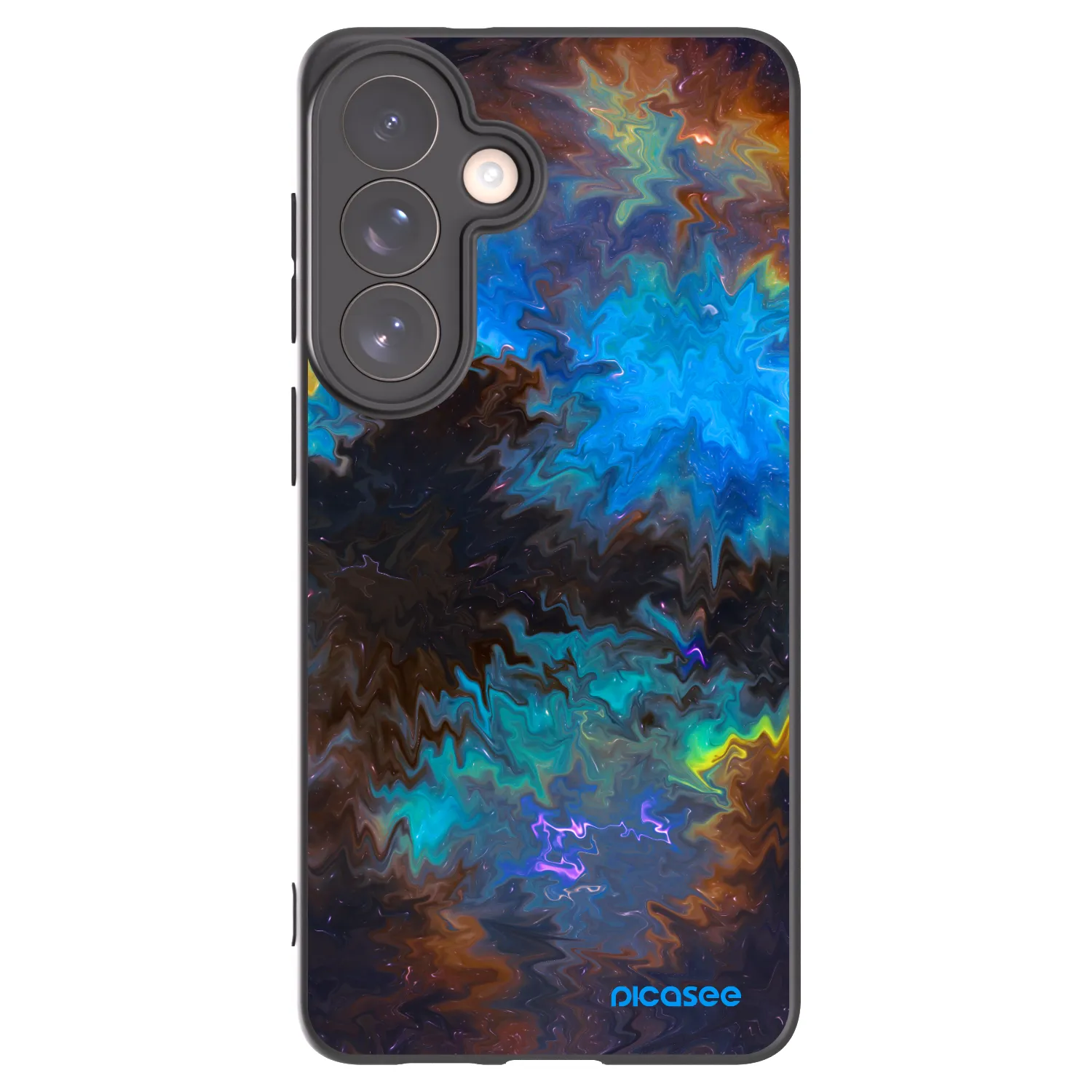 Picasee silikonski črni ovitek za Samsung Galaxy S26+ - Space