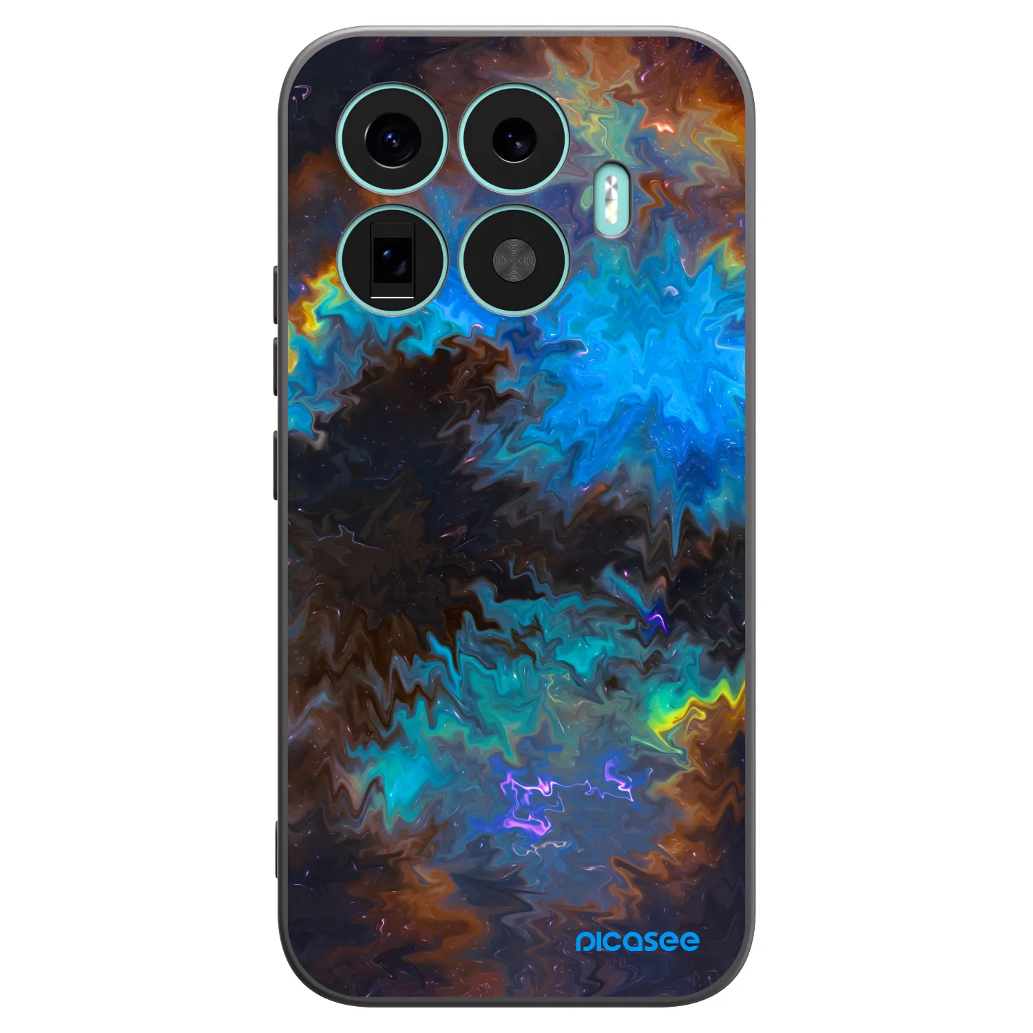 Picasee silikonski črni ovitek za Xiaomi 17T - Space