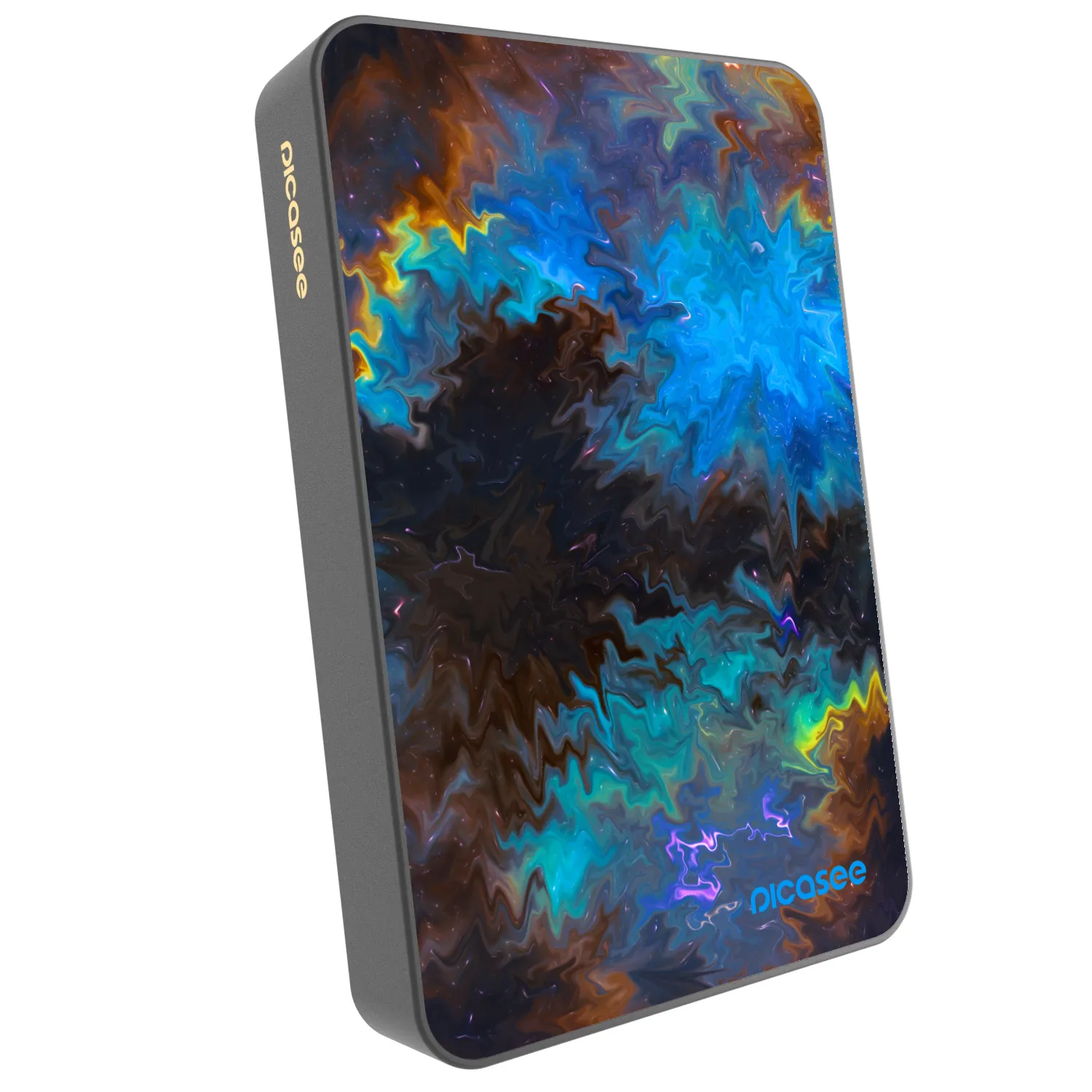 Picasee Prenosna baterija z MagSafe 10 000 mAh Siva - Space