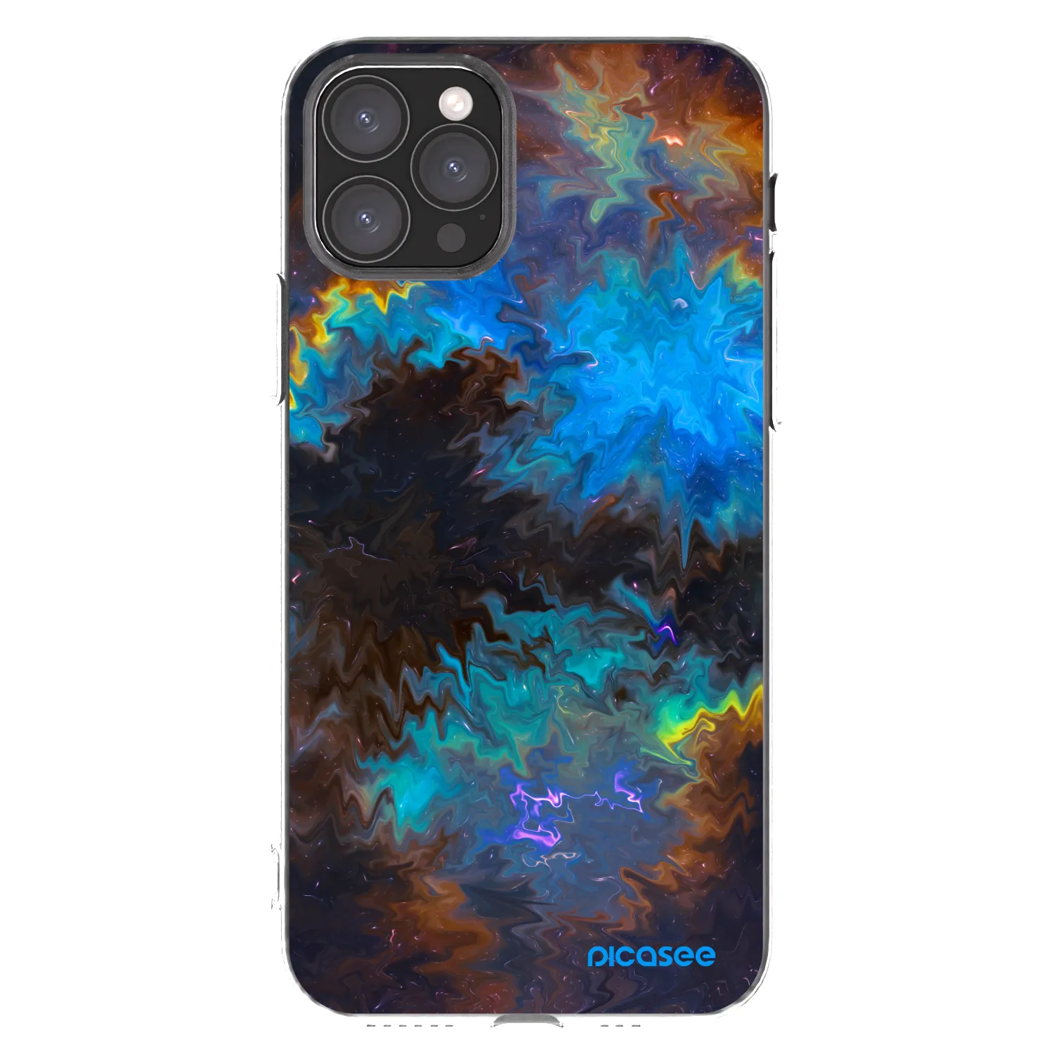 Picasee silikonski prozorni ovitek za Apple iPhone 11 Pro - Space