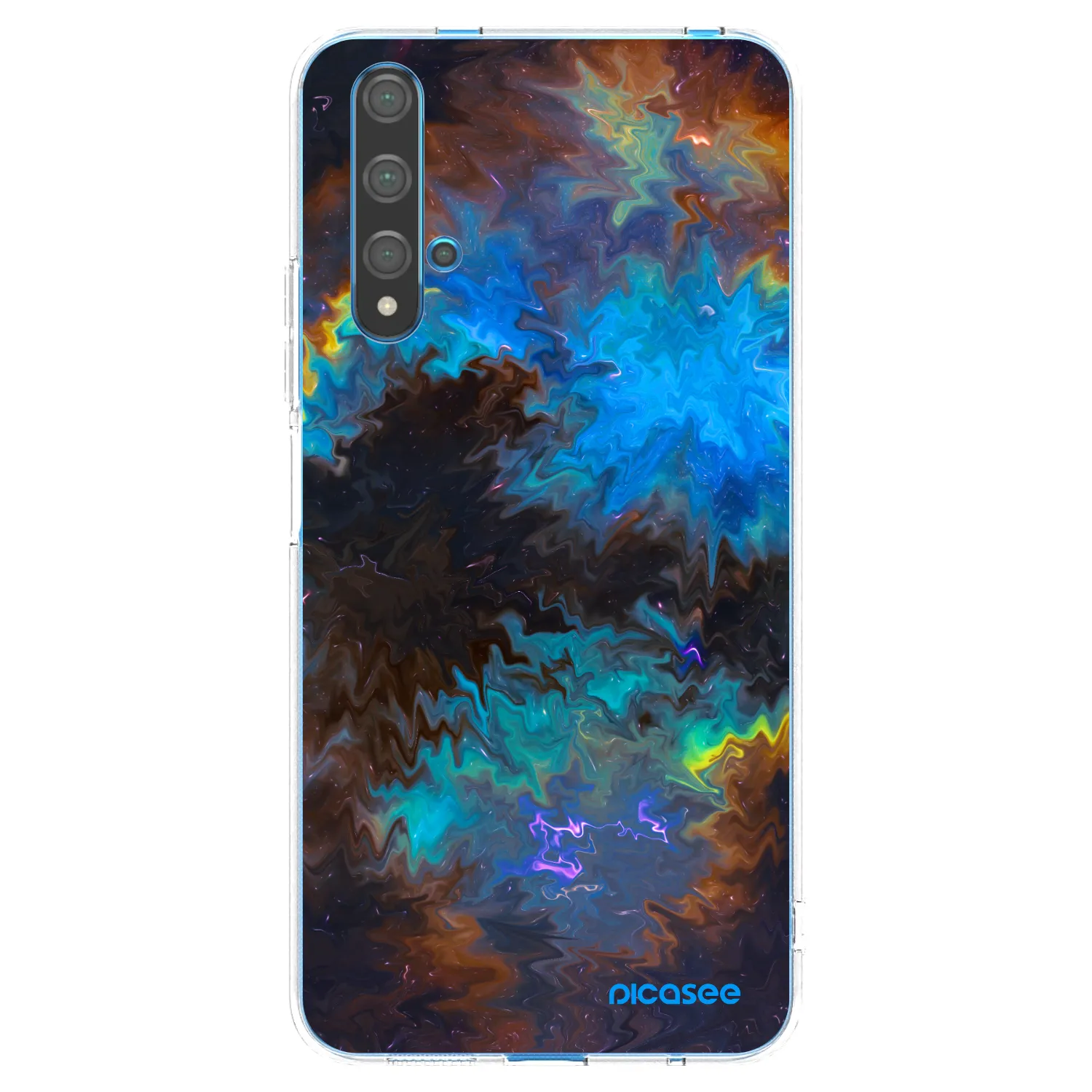 Picasee silikonski prozorni ovitek za Huawei Nova 5T - Space