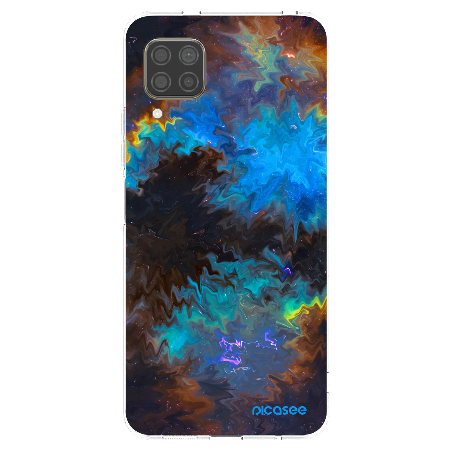 Picasee silikonski prozorni ovitek za Huawei P40 Lite - Space